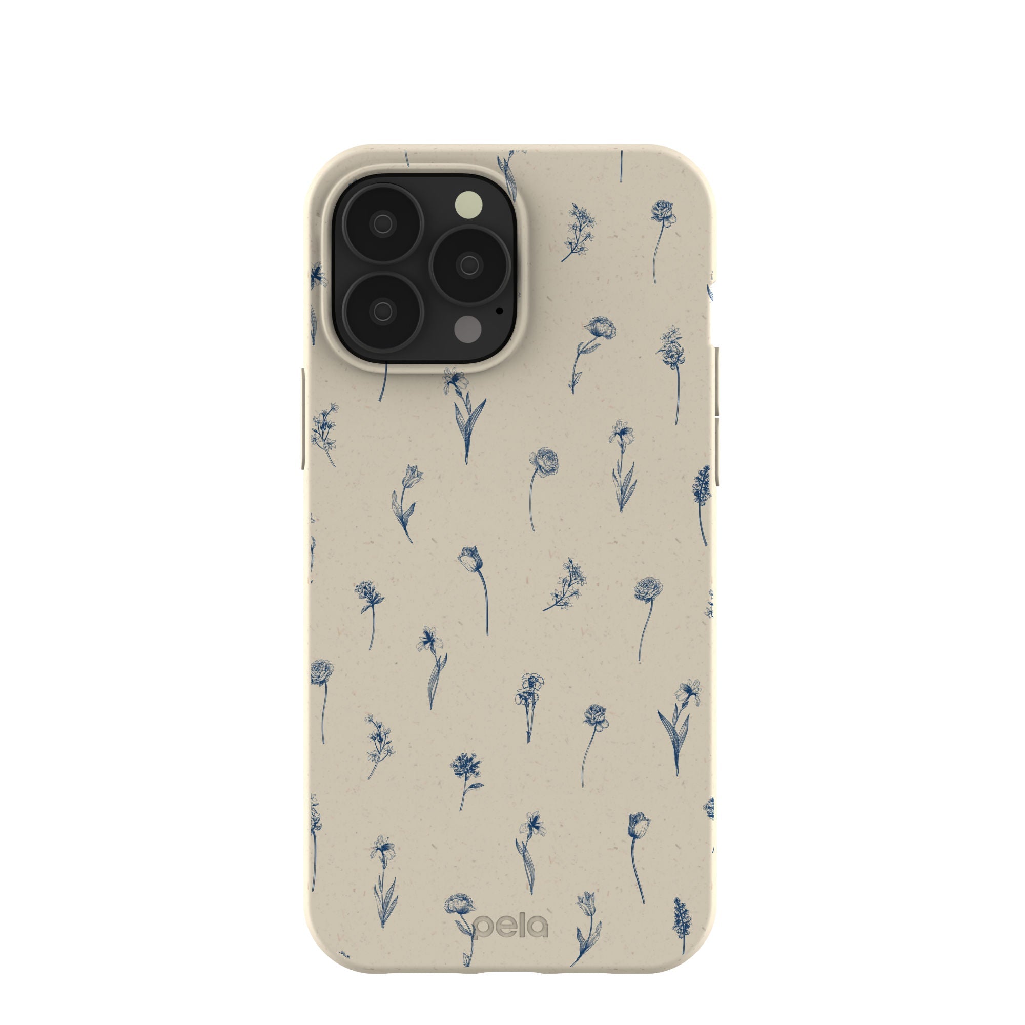 London Fog Petite Perennials iPhone 13 Pro Max Case Refurbished - Pela Case refurbished available on Cerqular