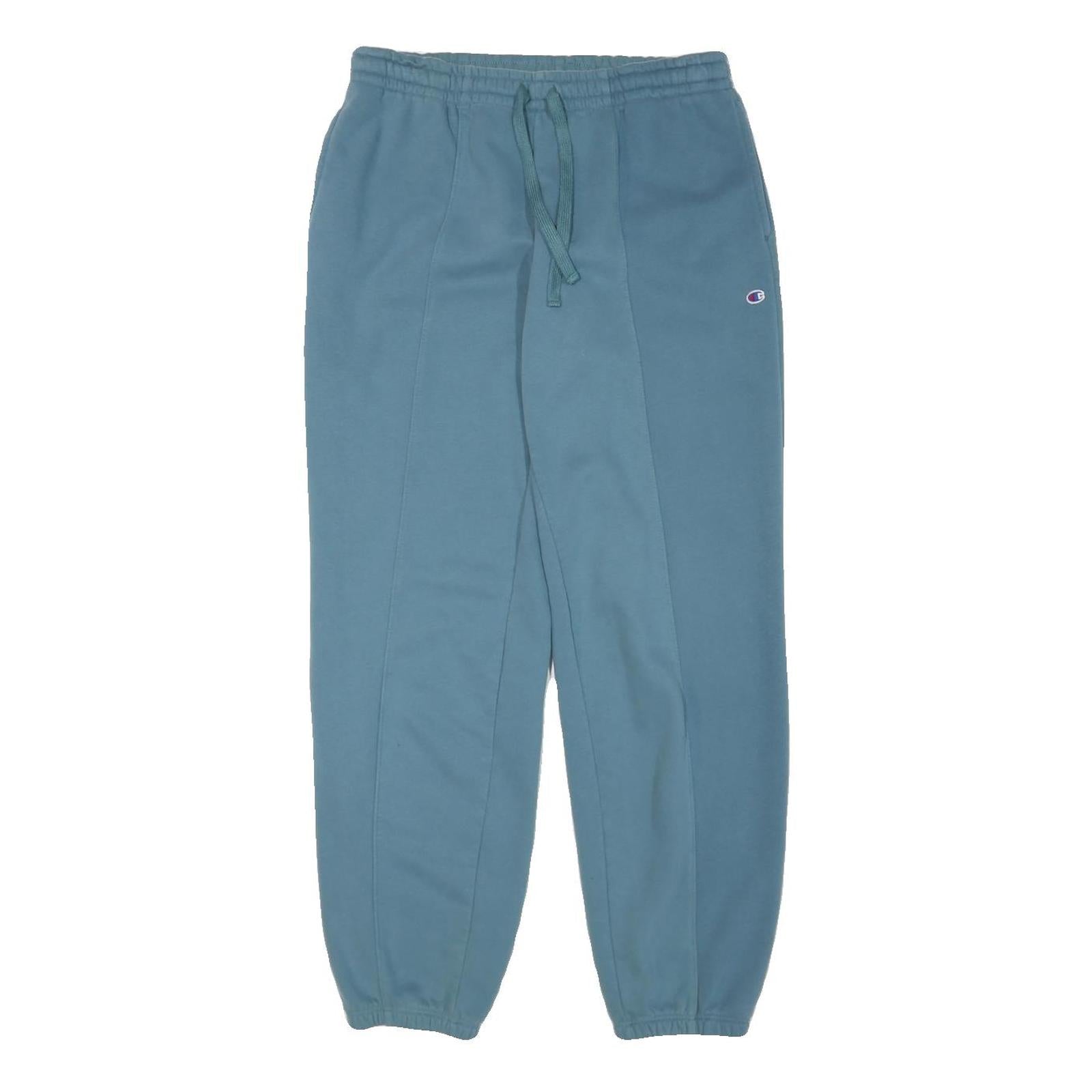 CHAMPION Mens Joggers Blue Regular Tapered M W28 L29 Cotton Blend Casual Wear Refurbished - N/A refurbished available on Cerqular