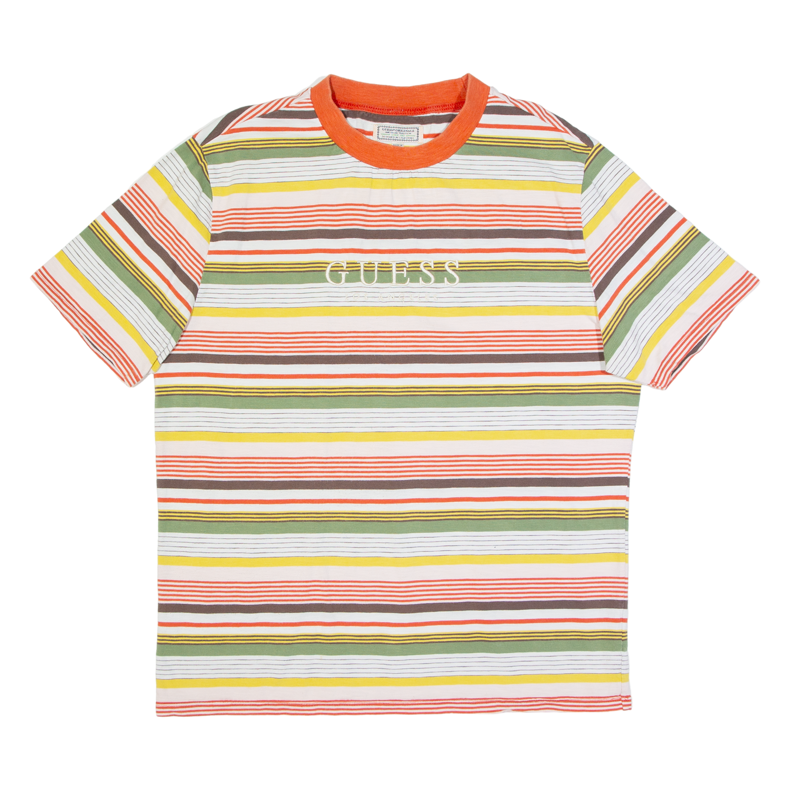 Buy GUESS Los Angeles Mens T-Shirt Orange M Refurbished - $22.61 GUESS Los Angeles Mens T-Shirt Orange M Refurbished - N/A refurbished available on Cerqular