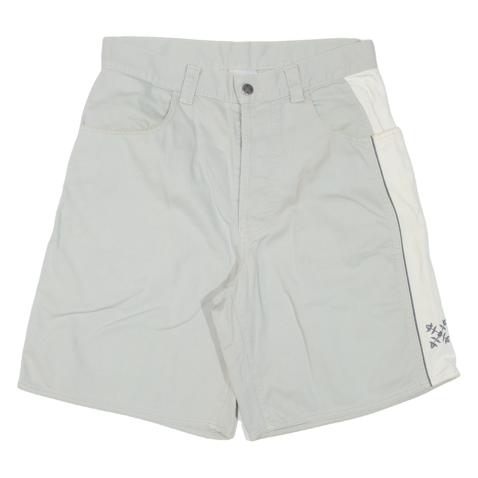 OXBOW Womens Casual Shorts Grey Relaxed M W30 Refurbished - N/A refurbished available on Cerqular