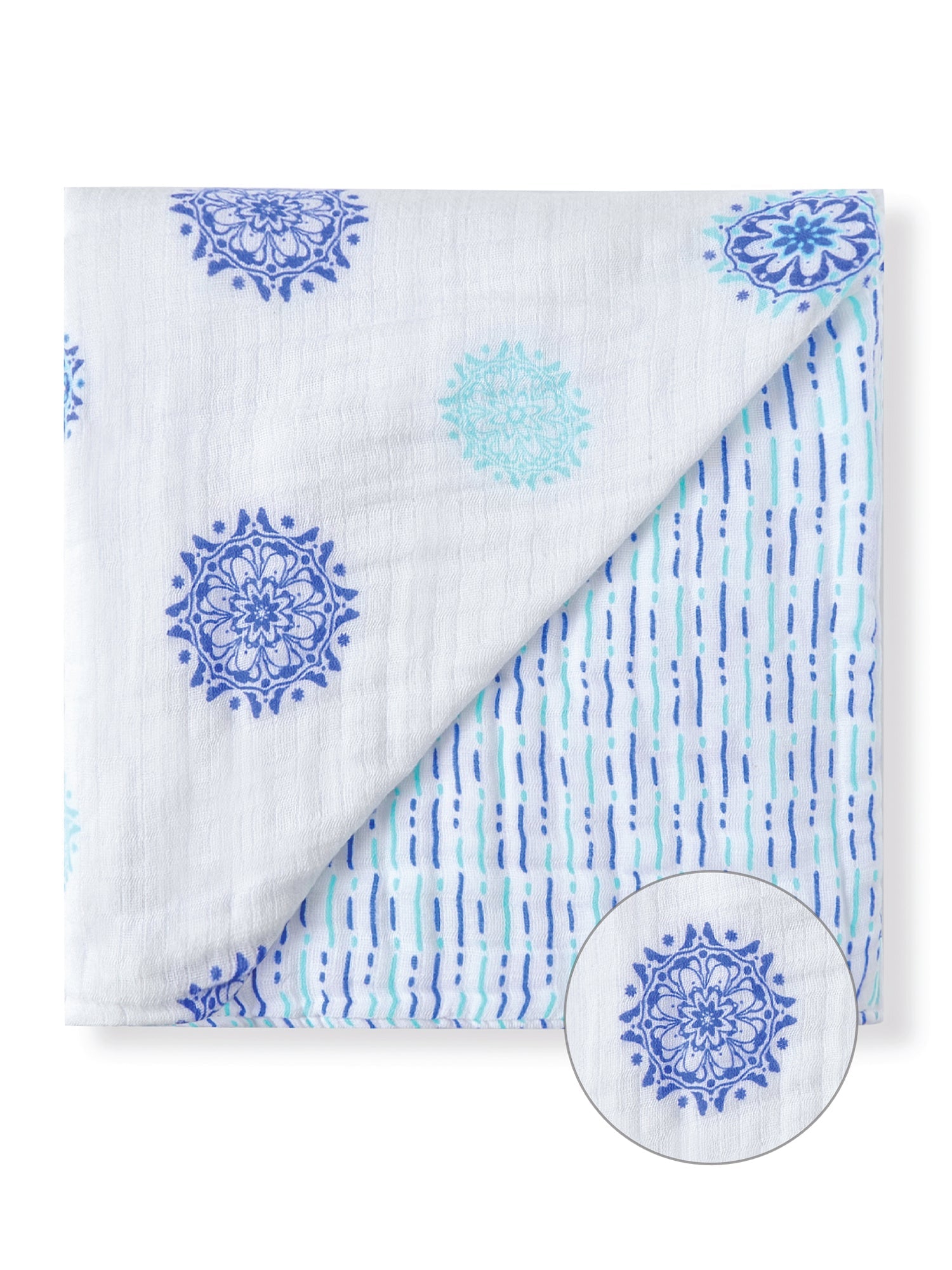 Organic Snug Blanket - Mandala Refurbished - Malabar Baby refurbished available on Cerqular