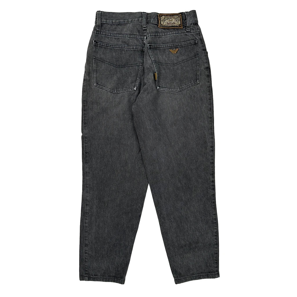 Armani Jeans Jeans - 27W UK 8 Grey Denim Refurbished - Thrifted (note: this is a term often used to describe second- refurbished available on Cerqular