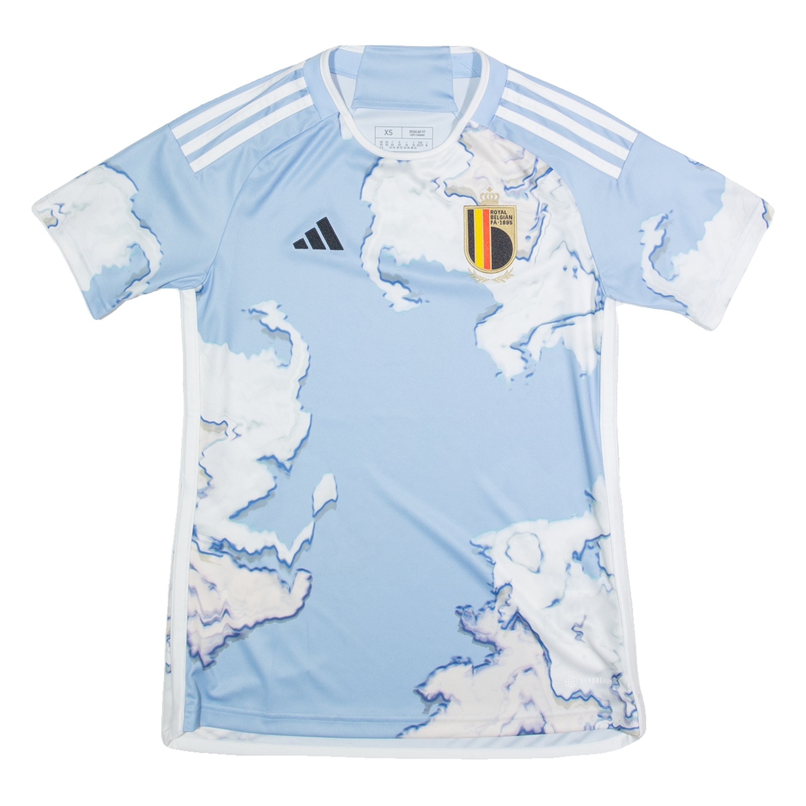 ADIDAS Royal Belgian Fa Mens T-Shirt Blue XS Refurbished - N/A refurbished available on Cerqular