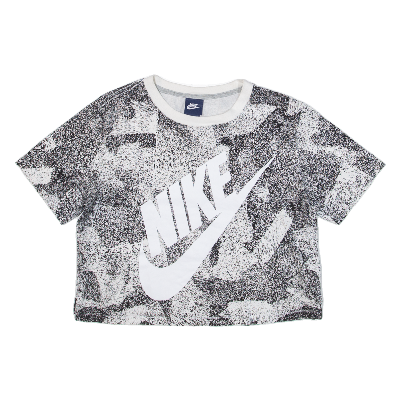 NIKE Cropped Womens T-Shirt White S Refurbished - N/A refurbished available on Cerqular