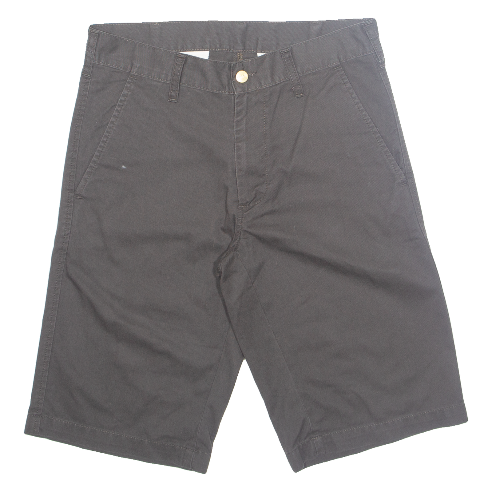 CARHARTT Mens Chino Shorts Brown S W29 Refurbished - N/A refurbished available on Cerqular