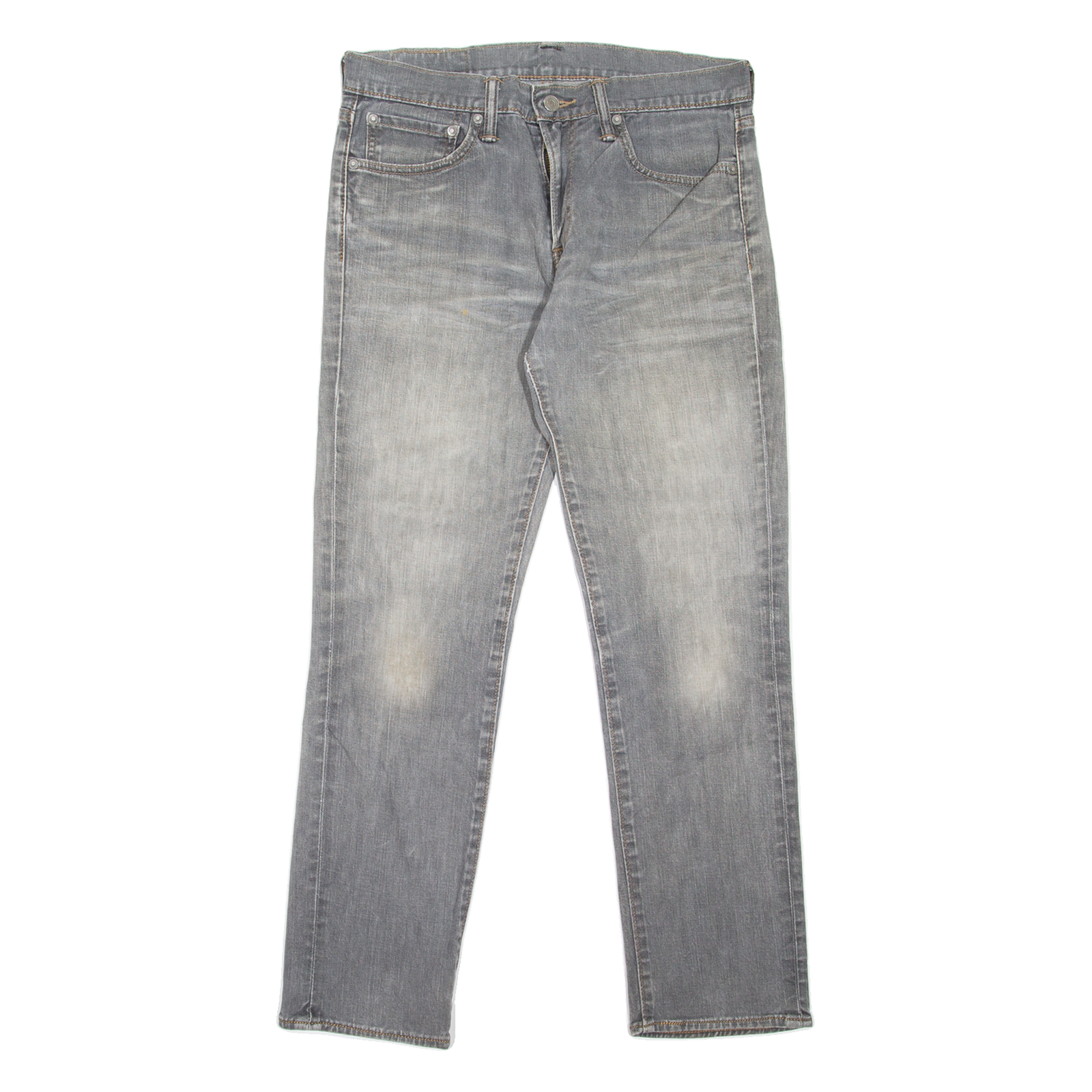 LEVI'S 511 Jeans Mens Grey Slim Straight Stone Wash W31 L30 Refurbished - N/A refurbished available on Cerqular