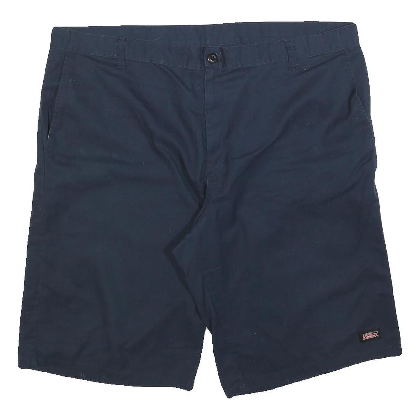 DICKIES Mens Navy Blue Casual Shorts XL W40 Cotton Blend Workwear Refurbished - N/A refurbished available on Cerqular