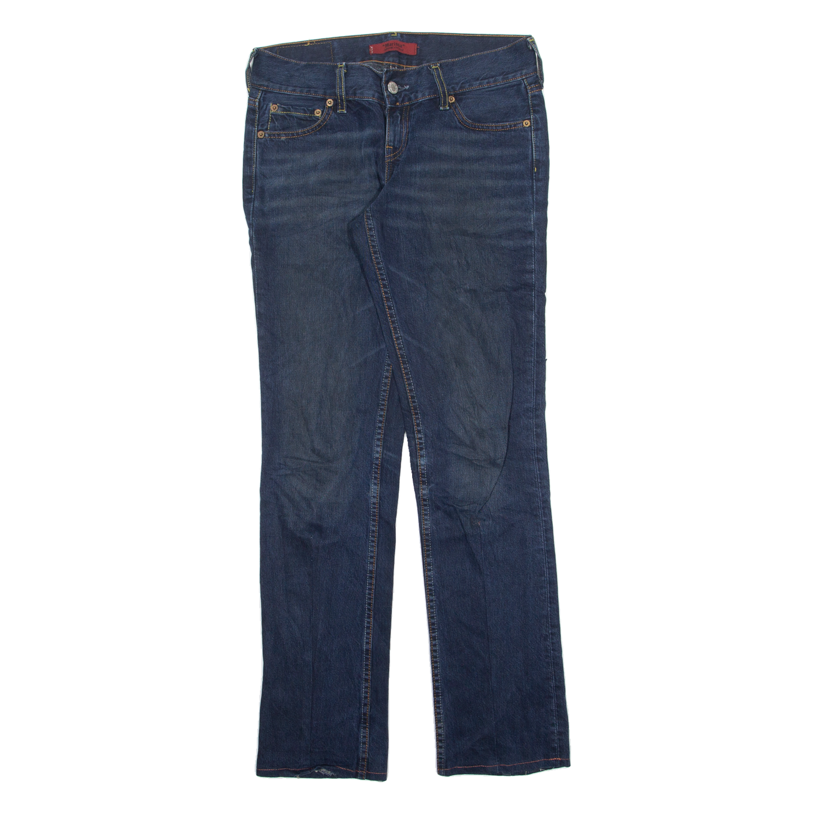 LEVI'S Marisa Altered Womens Jeans Blue Slim Straight W30 L32 Refurbished - N/A refurbished available on Cerqular
