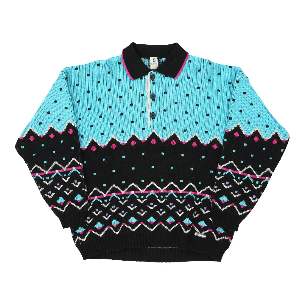 Buy Colmar Long Sleeve Polo Shirt - Large Blue Wool Blend Refurbished - $22.10 Colmar Long Sleeve Polo Shirt - Large Blue Wool Blend Refurbished - Thrifted (note: this is a term often used to describe second- refurbished available on Cerqular