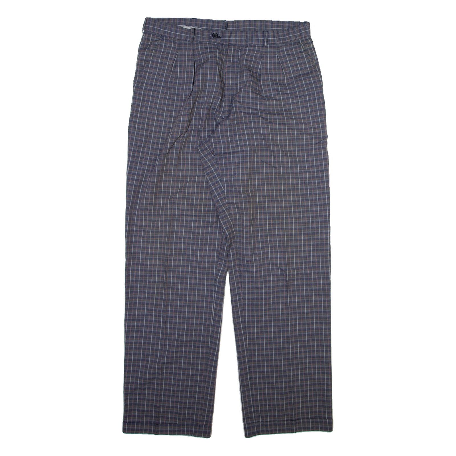 YES SIR Mens Trousers Grey Regular Straight W34 L31 Refurbished - N/A refurbished available on Cerqular