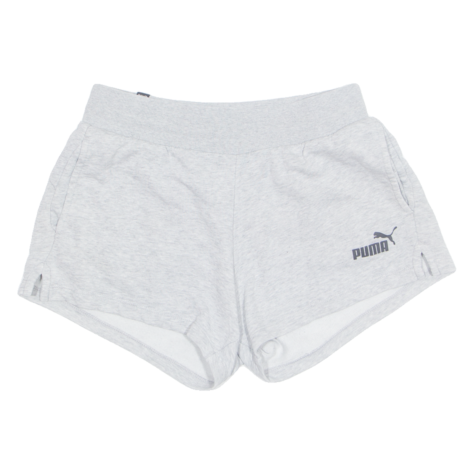 PUMA Womens Sports Shorts Grey Relaxed XS W26 Refurbished - N/A refurbished available on Cerqular