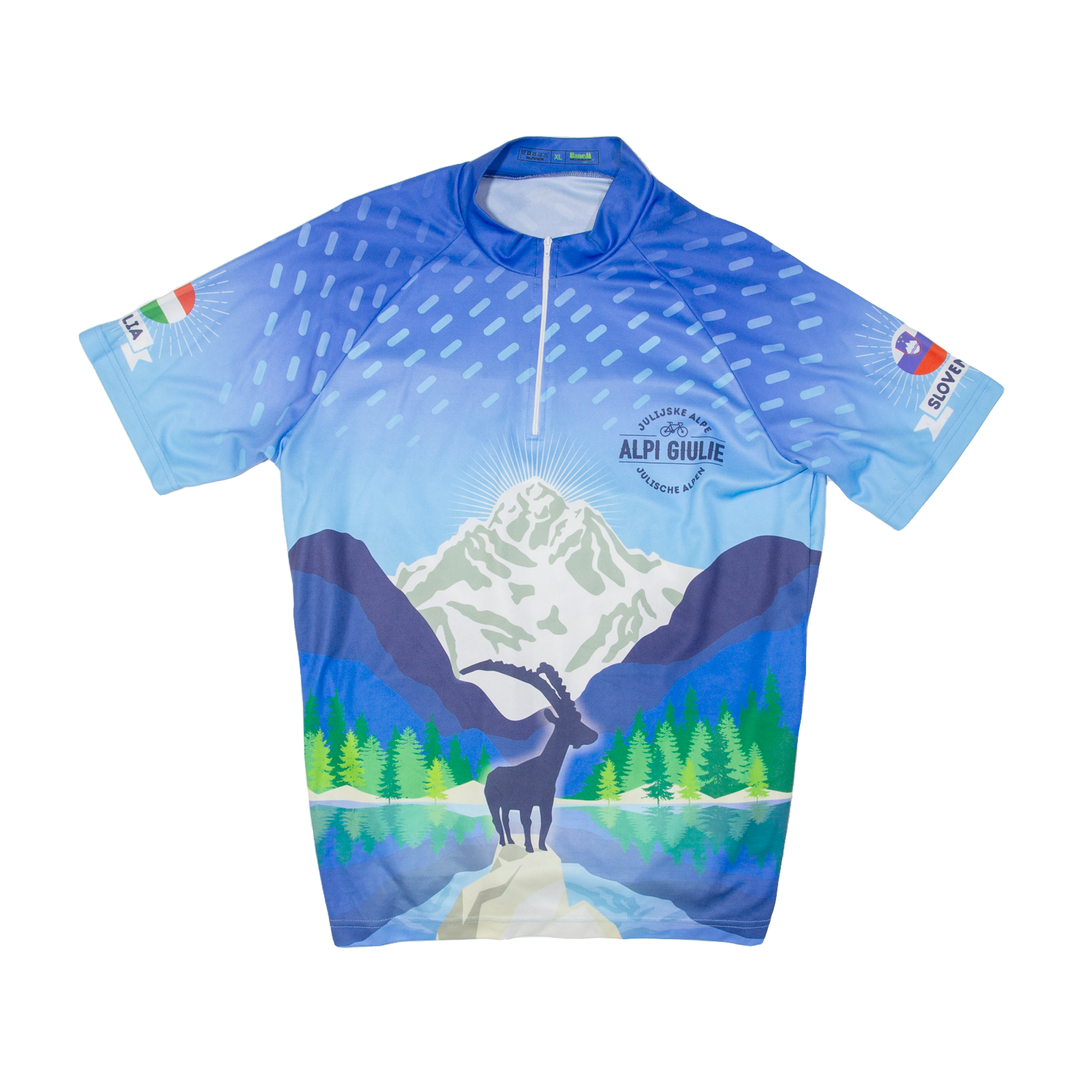 BANCO Cycling Mens Jersey Blue 1/4 Zip XL Refurbished - N/A refurbished available on Cerqular