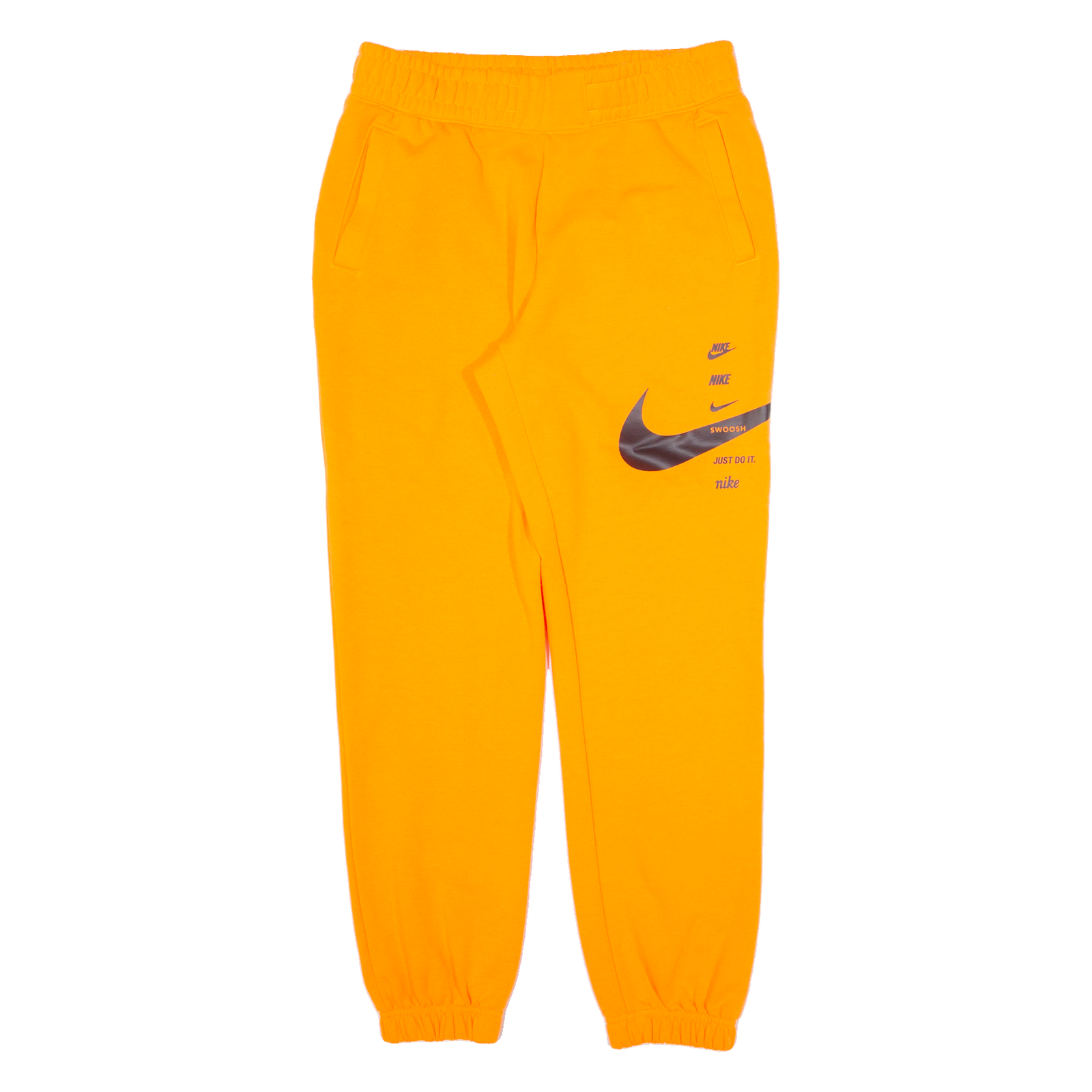 NIKE Womens Joggers Orange Tapered M W30 L28 Refurbished - N/A refurbished available on Cerqular