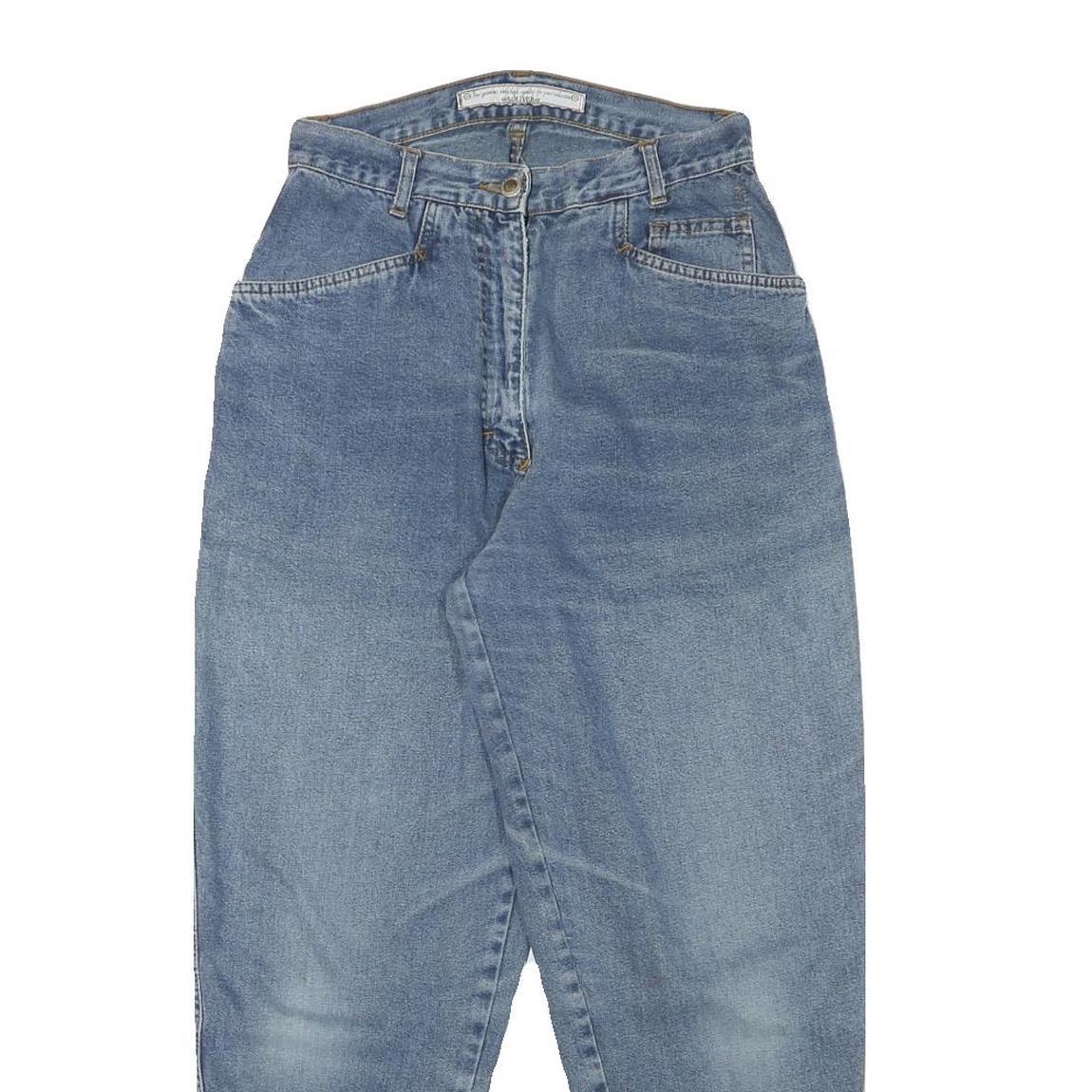 S OLIVER Womens Jeans Blue Relaxed Tapered Denim Medium W26 L26 Embroidered Refurbished - N/A refurbished available on Cerqular