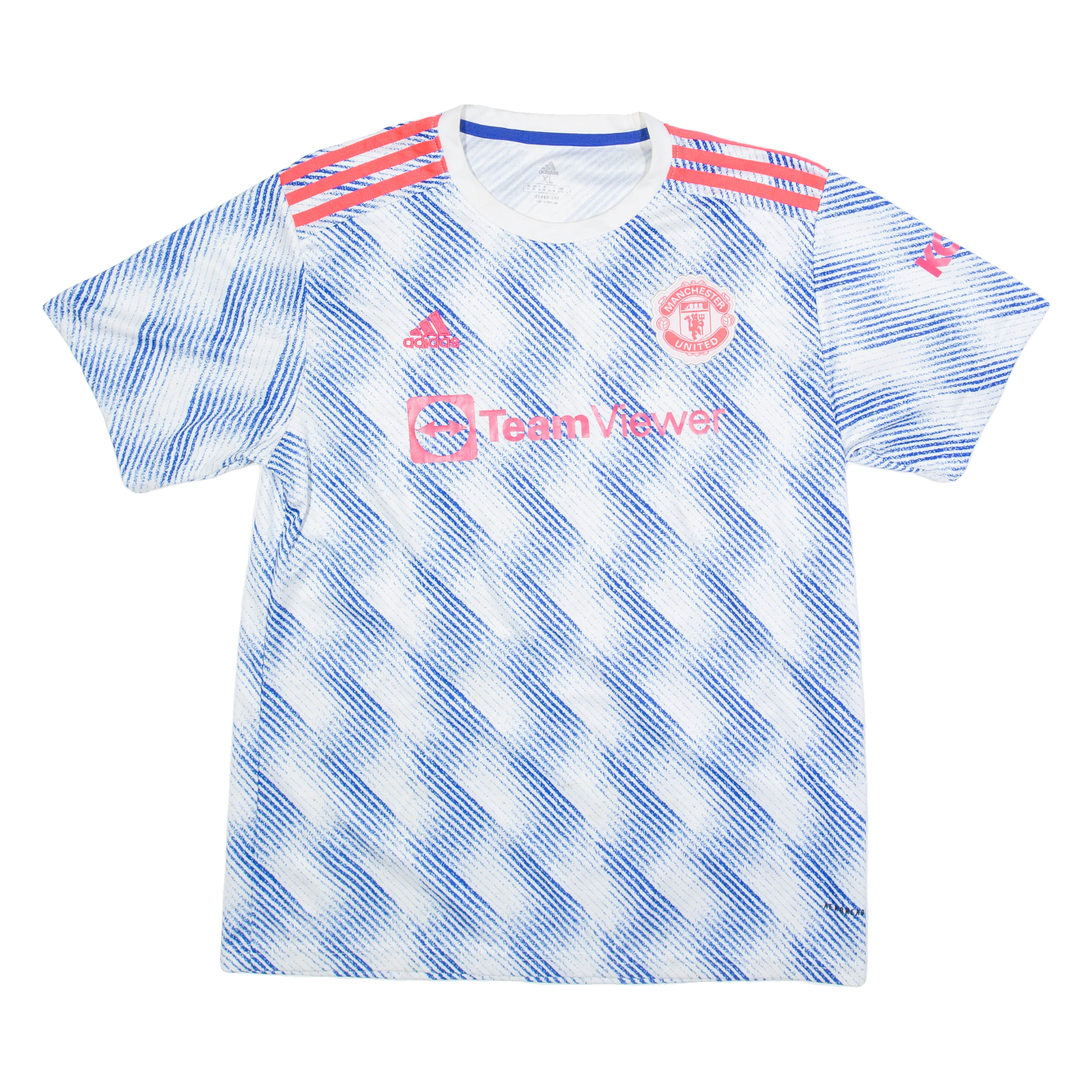 ADIDAS Man Utd Mens Football Shirt Jersey Blue XL Refurbished - N/A refurbished available on Cerqular