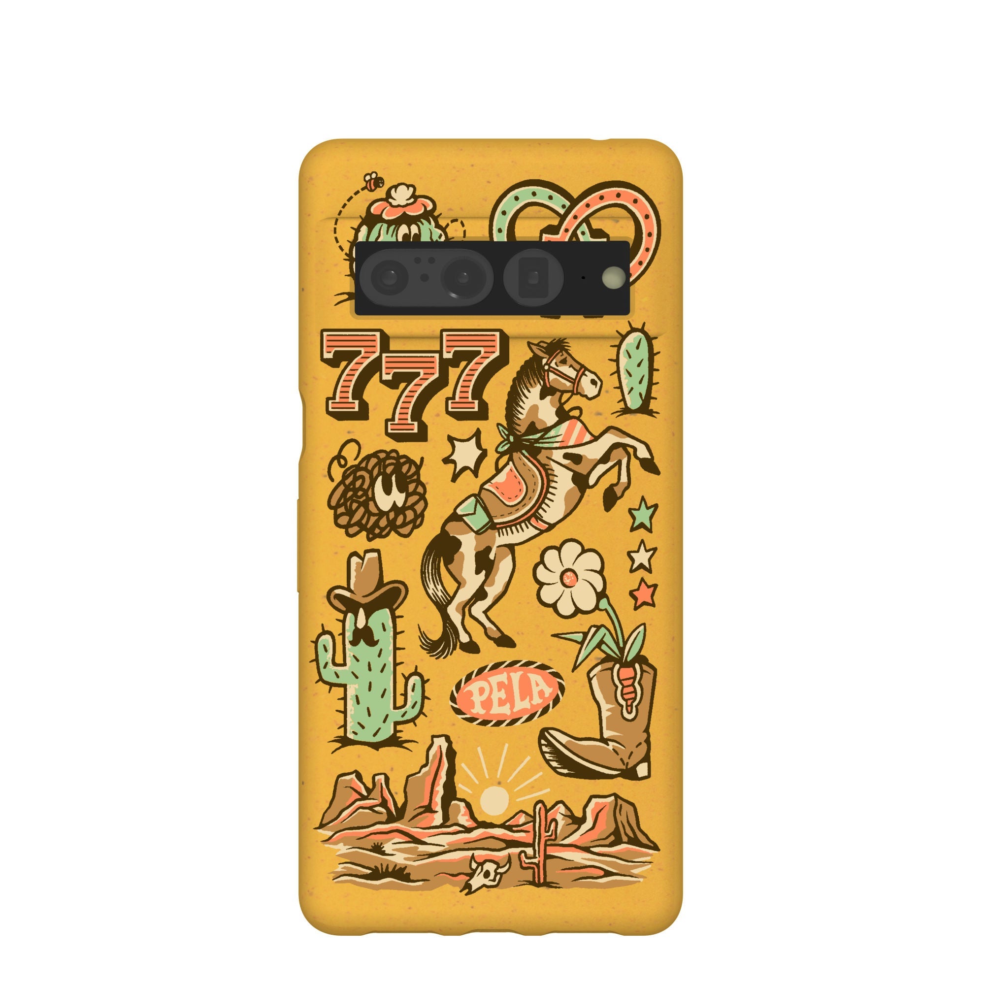 Honey Miller West Google Pixel 7 Pro Case Refurbished - Pela Case refurbished available on Cerqular