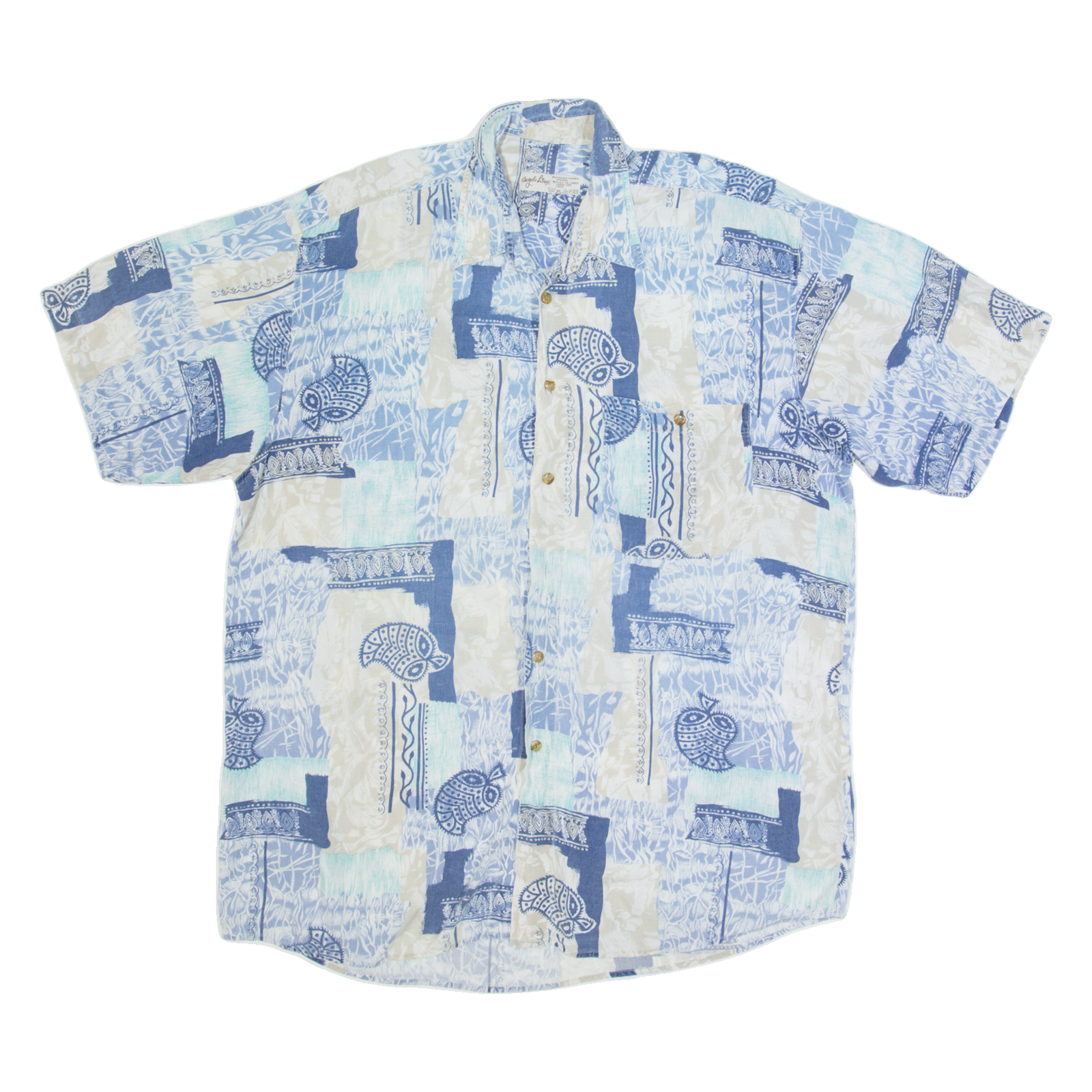 Buy ANGELO LITRICO Mens Shirt Blue Crazy Pattern L Refurbished - $18.19 ANGELO LITRICO Mens Shirt Blue Crazy Pattern L Refurbished - N/A refurbished available on Cerqular
