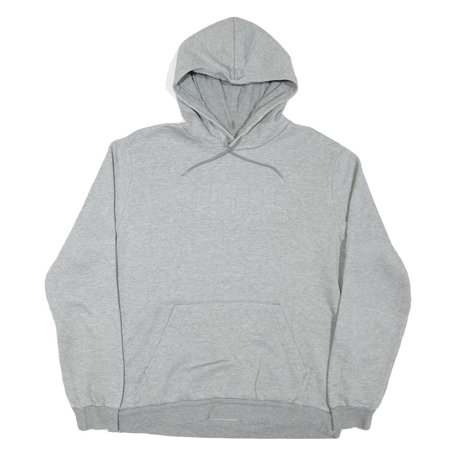 PUMA Mens Grey Pullover Hoodie L Cotton Blend Casual Sweatshirt Refurbished - N/A refurbished available on Cerqular