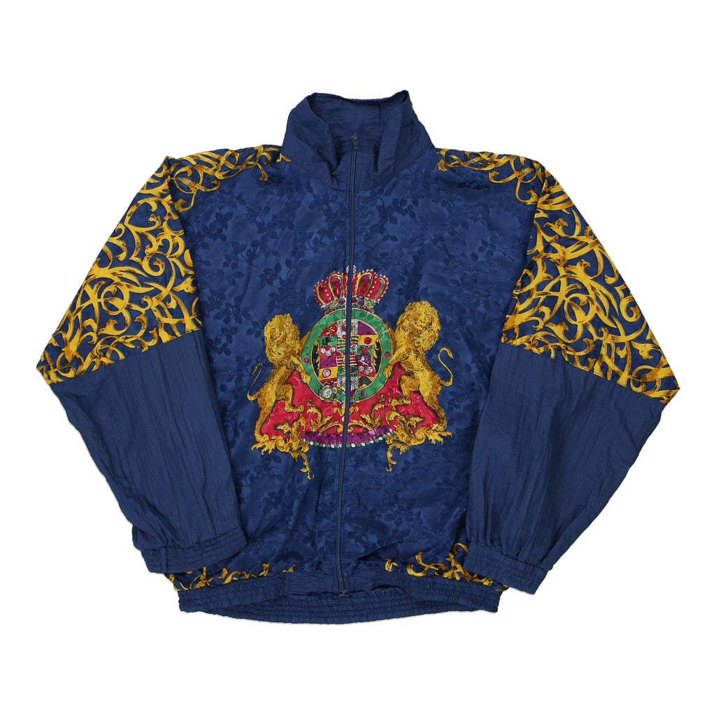 Buy 1980s Argel Jacket - Medium Navy Nylon Refurbished - $13.25 1980s Argel Jacket - Medium Navy Nylon Refurbished - Thrifted (note: this is a term often used to describe second- refurbished available on Cerqular