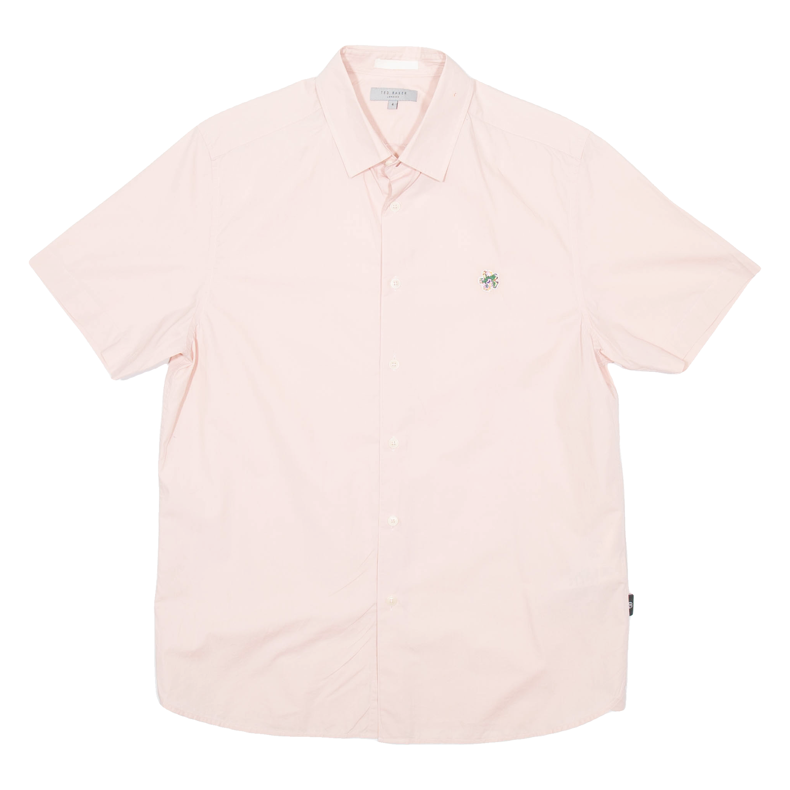 TED BAKER Mens Plain Shirt Pink S Refurbished - N/A refurbished available on Cerqular