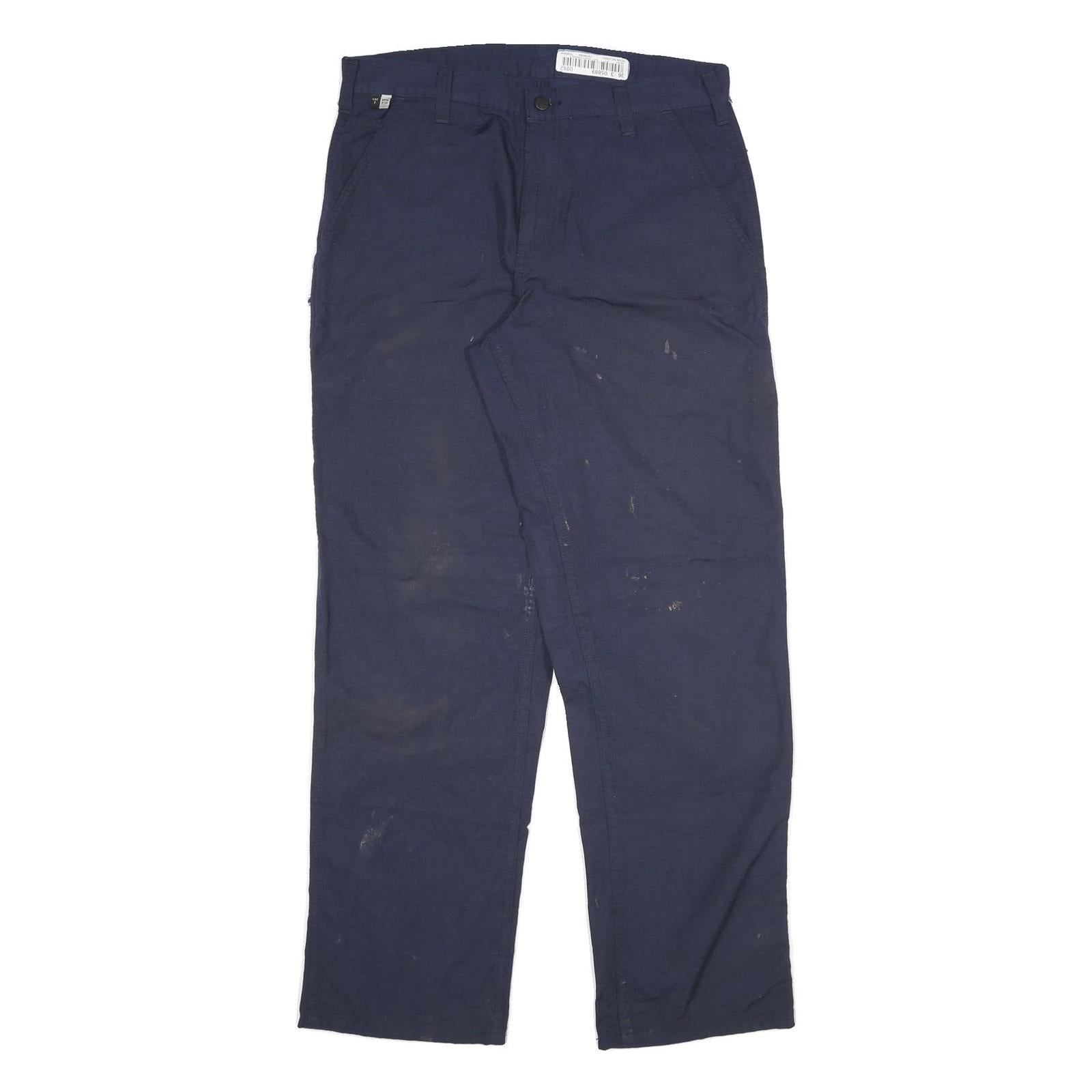 Buy CARHARTT Mens Cotton Blend Navy Relaxed Straight Trousers W34 L34 Workwear Refurbished - $49.39 CARHARTT Mens Cotton Blend Navy Relaxed Straight Trousers W34 L34 Workwear Refurbished - N/A refurbished available on Cerqular