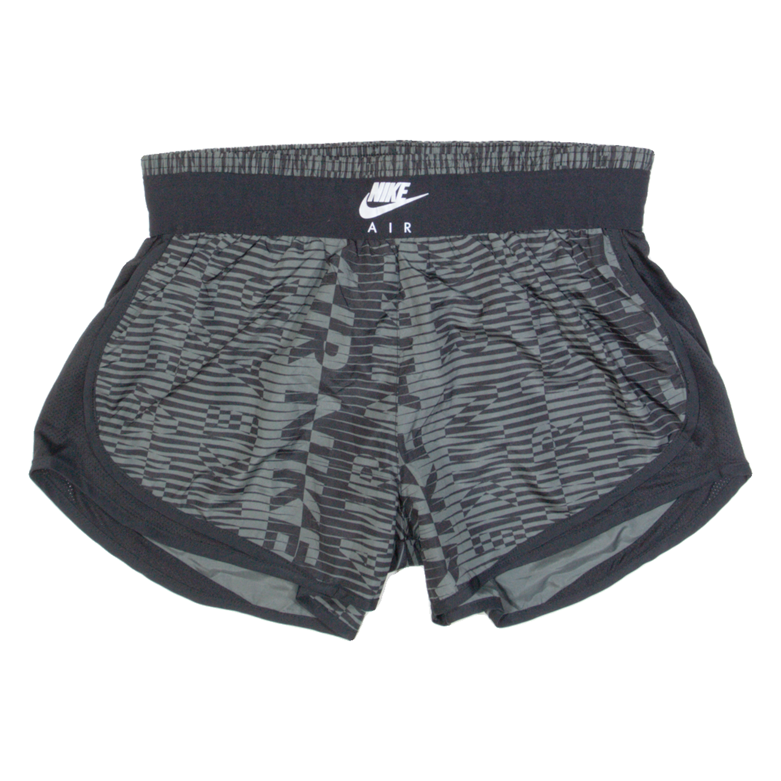 NIKE AIR Womens Sports Shorts Grey Relaxed Crazy Pattern M W30 Refurbished - N/A refurbished available on Cerqular