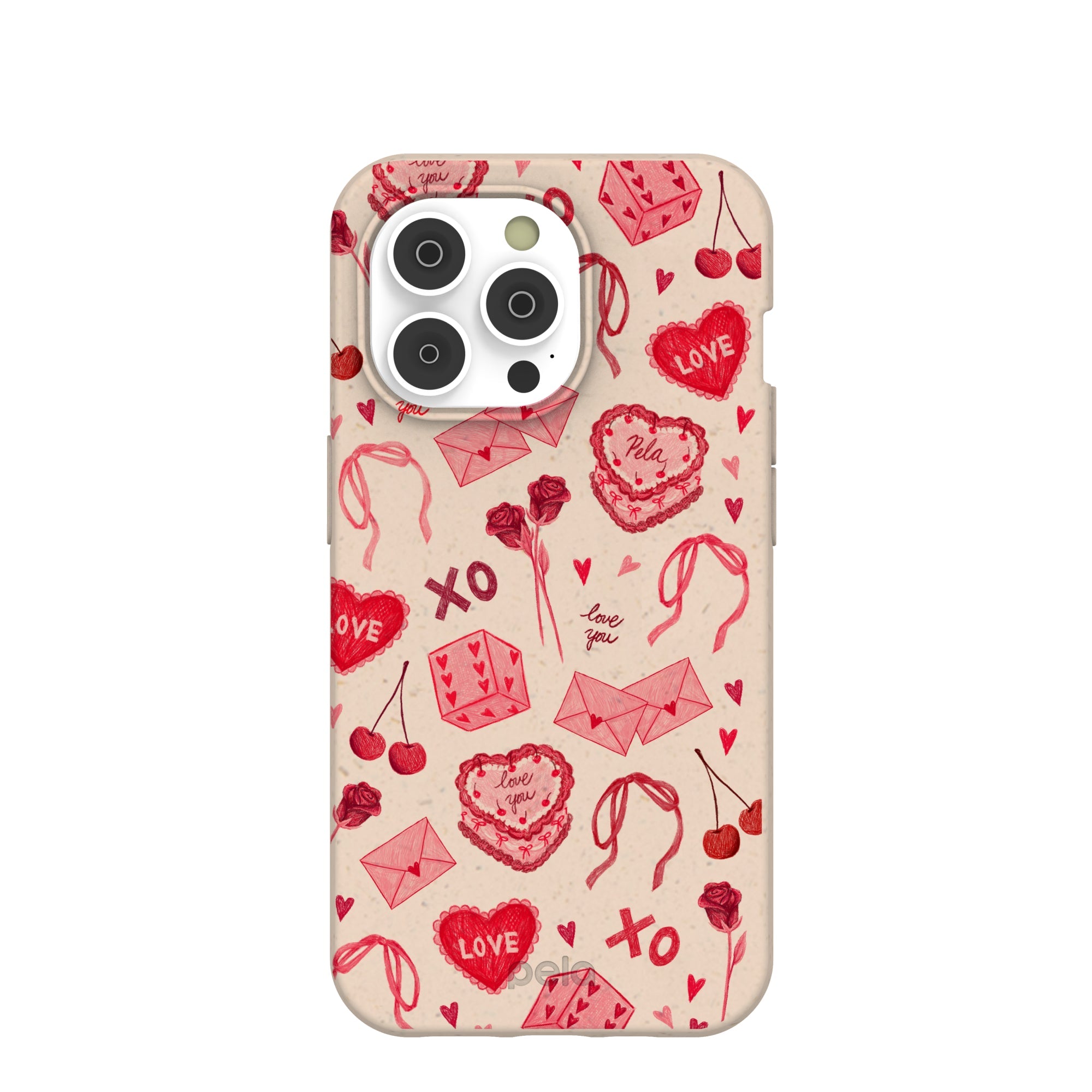 Seashell Love Pack iPhone 14 Pro Case Refurbished - Pela Case refurbished available on Cerqular