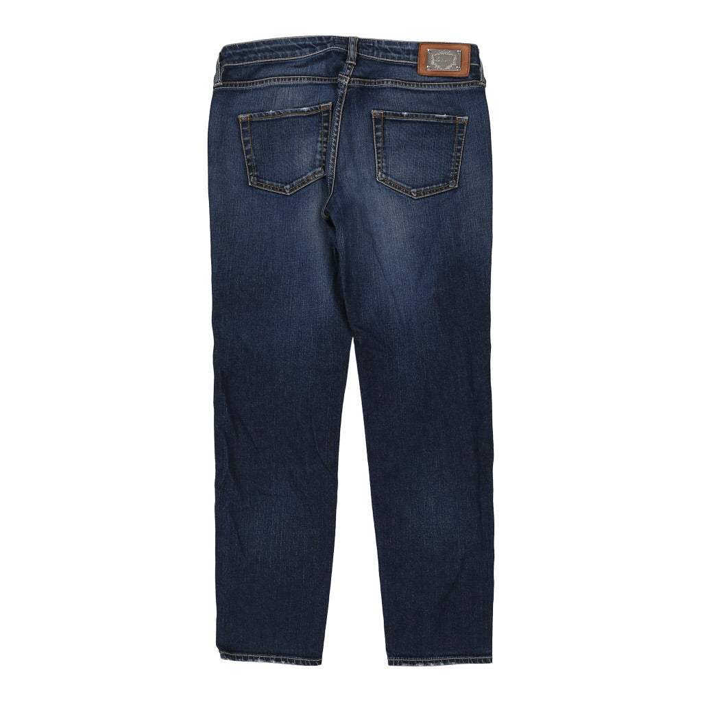 Latino Jeans - 30W UK 8 Blue Cotton Refurbished - Thrifted (note: this is a term often used to describe second- refurbished available on Cerqular