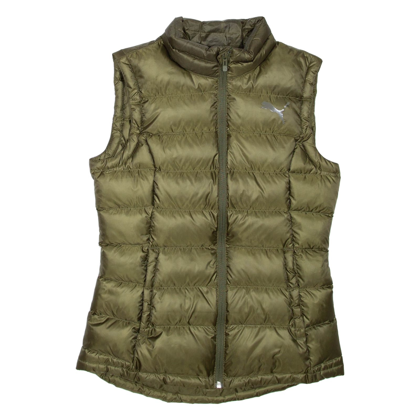 PUMA Womens Puffer Gilet Green UK 8 Refurbished - N/A refurbished available on Cerqular