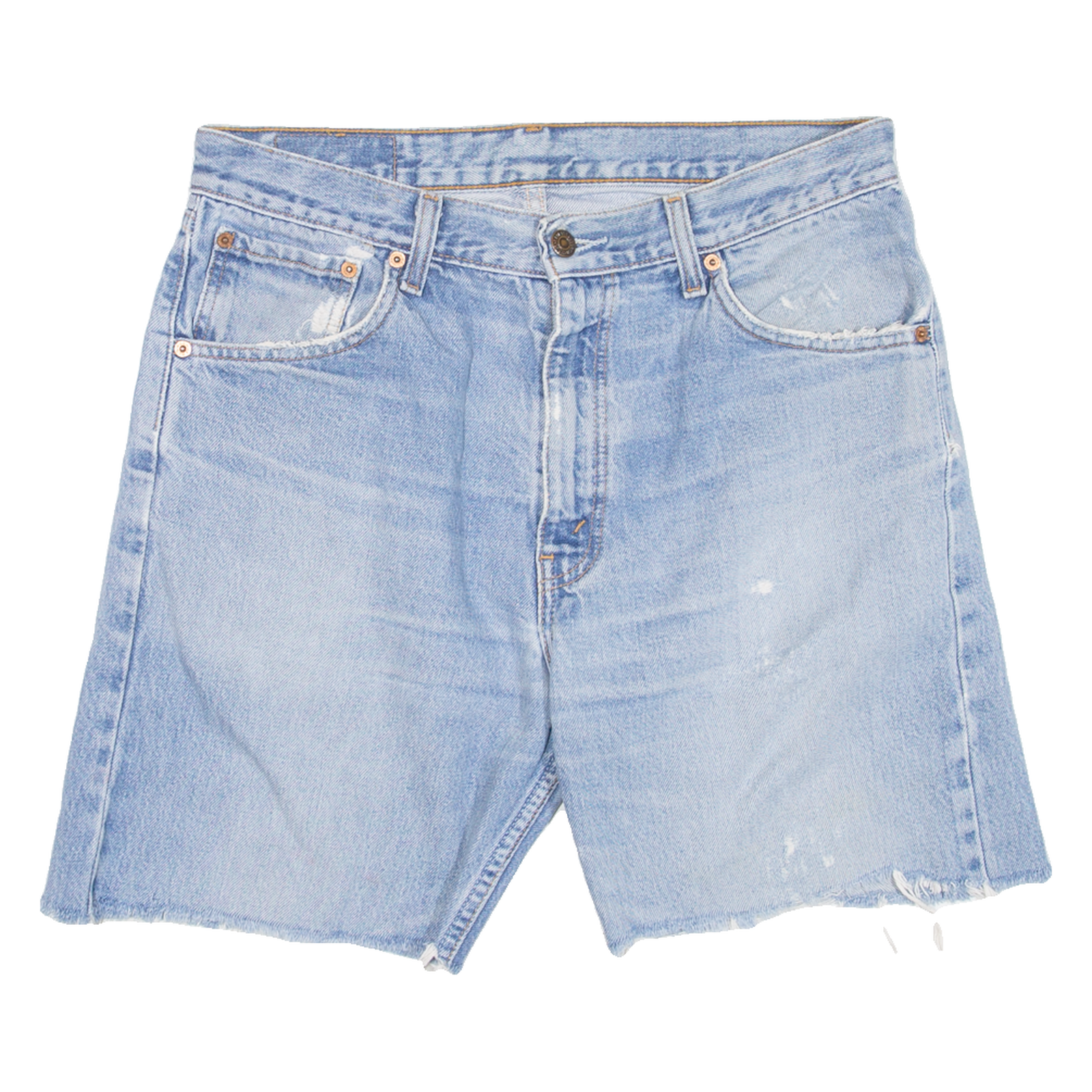 LEVI'S Womens Jorts Shorts Blue M W32 Refurbished - N/A refurbished available on Cerqular