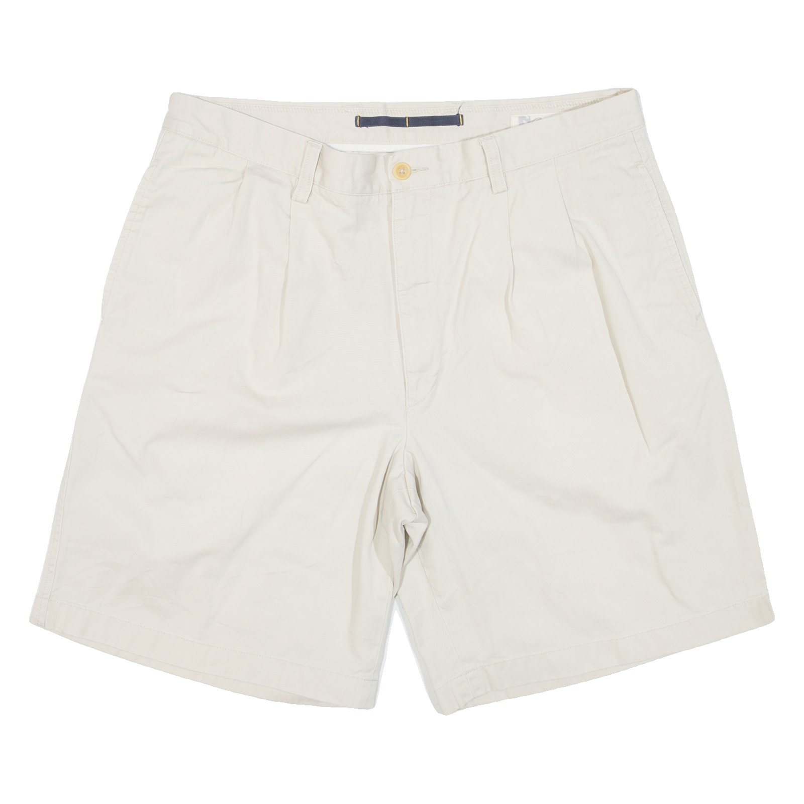 NAUTICA Rigger Mens Chino Shorts Beige Classic L W36 Refurbished - N/A refurbished available on Cerqular