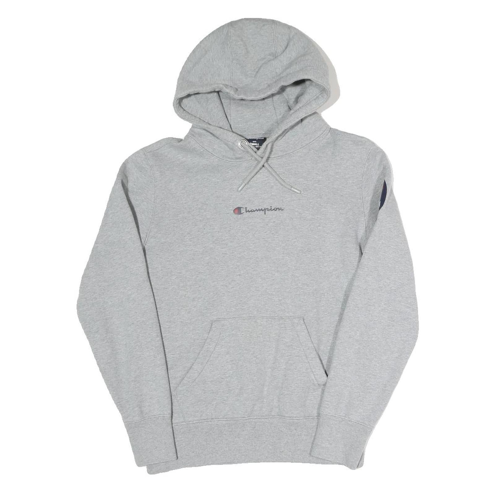 Buy CHAMPION Mens Grey Hoodie S Printed Logo Pullover Cotton Blend Casual Refurbished - $29.89 CHAMPION Mens Grey Hoodie S Printed Logo Pullover Cotton Blend Casual Refurbished - N/A refurbished available on Cerqular