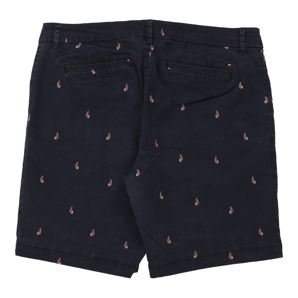 Age 16 Tommy Hilfiger Shorts - 34W 9L Navy Cotton Refurbished - Thrifted (note: this is a term often used to describe second- refurbished available on Cerqular