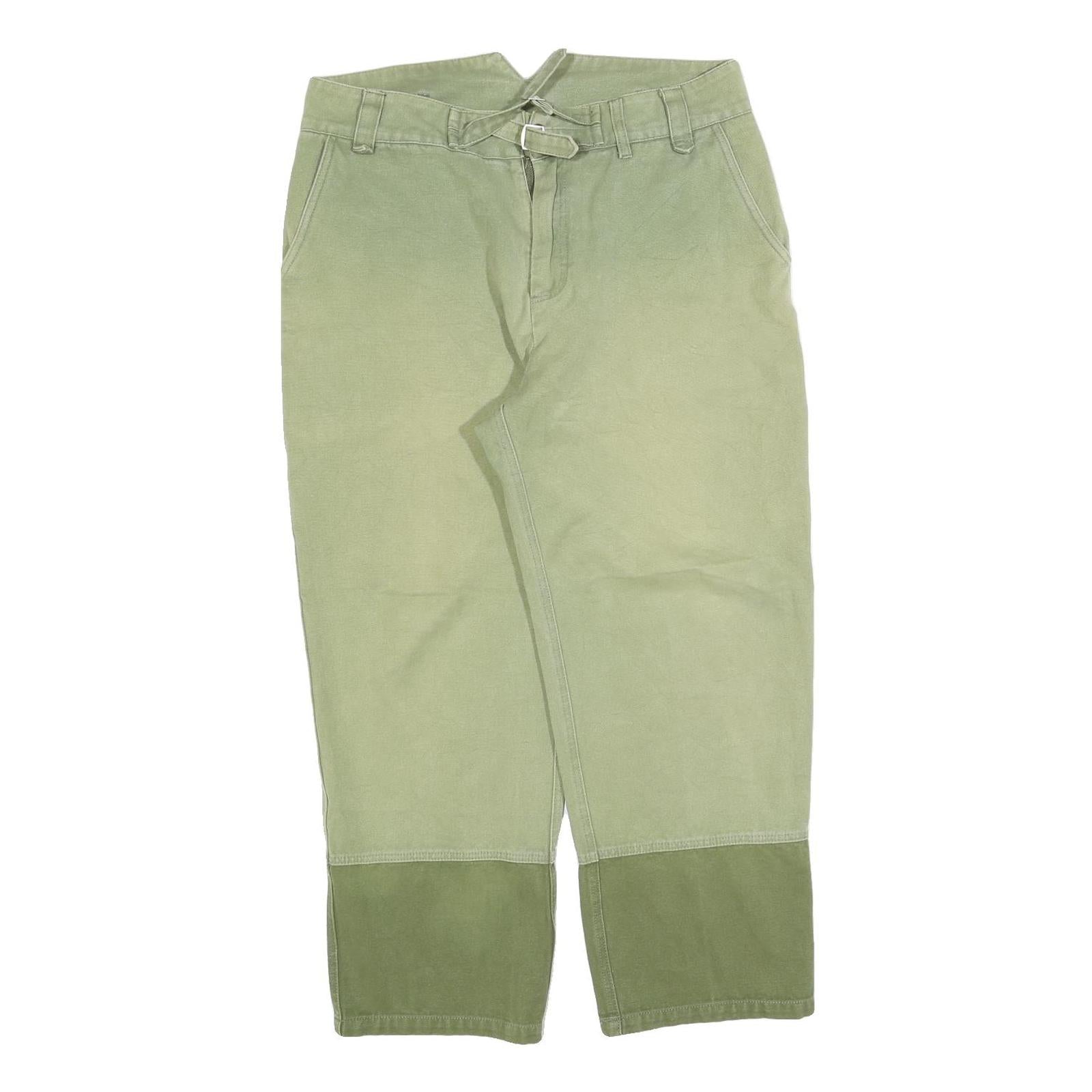 PROS BY CH Womens Jeans Green Relaxed Straight Denim Rinse W34 L28 Stylish Refurbished - N/A refurbished available on Cerqular
