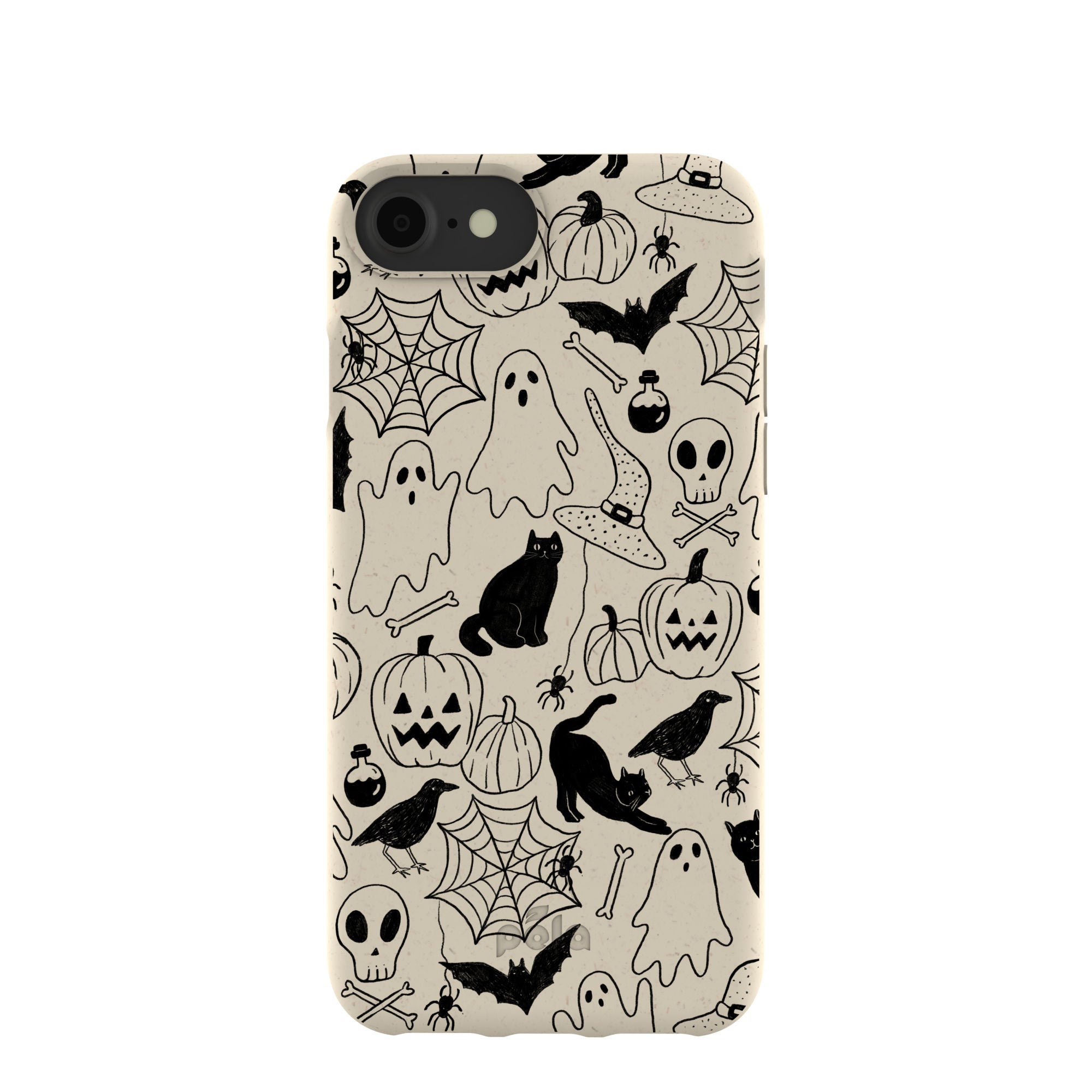 London Fog Sketchy Spirits iPhone 6/6s/7/8/SE Case Refurbished - Pela Case refurbished available on Cerqular