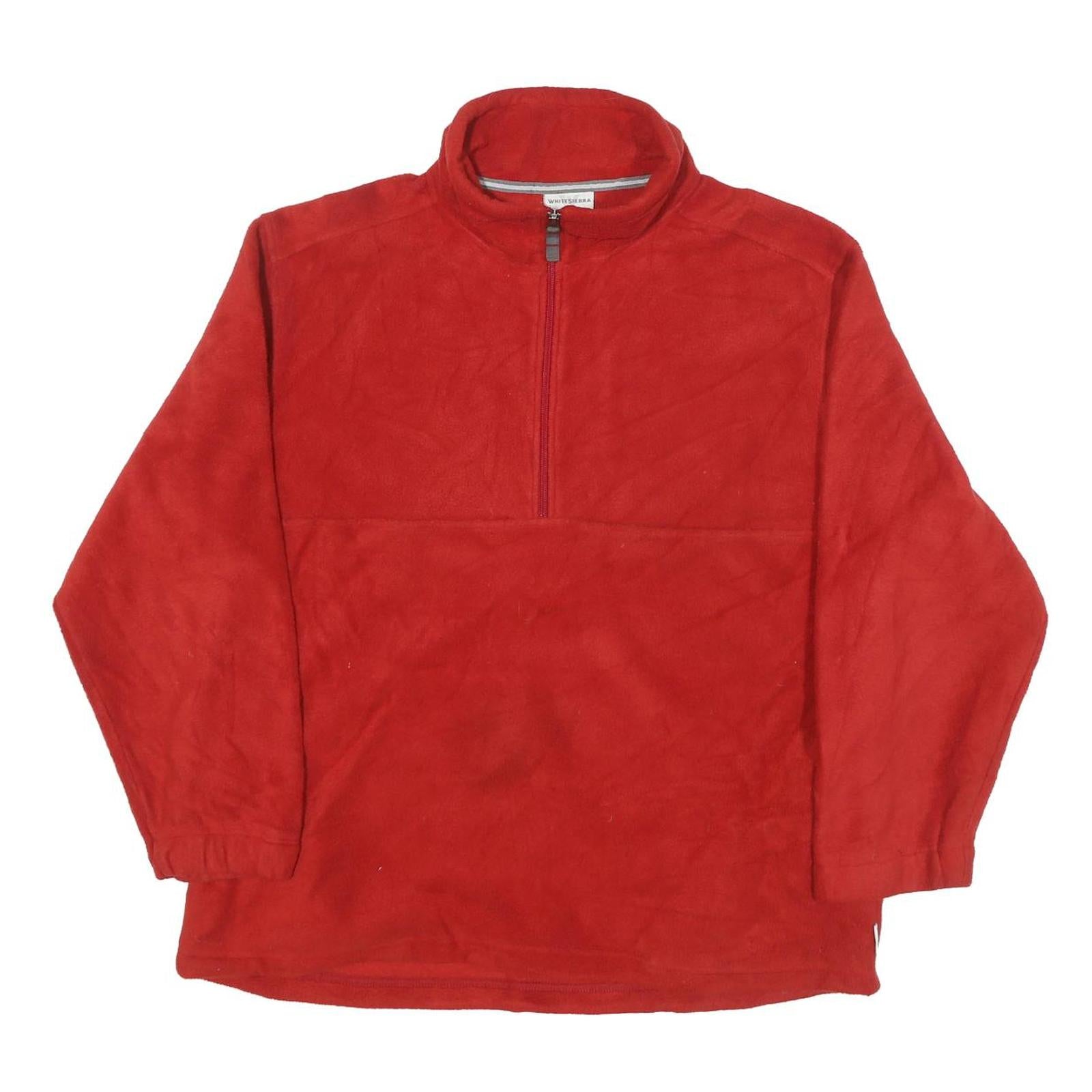 Buy WHITESIERRA Mens Red Plain Pullover Regular Fit Jumper L Polyester Blend Refurbished - $28.59 WHITESIERRA Mens Red Plain Pullover Regular Fit Jumper L Polyester Blend Refurbished - N/A refurbished available on Cerqular