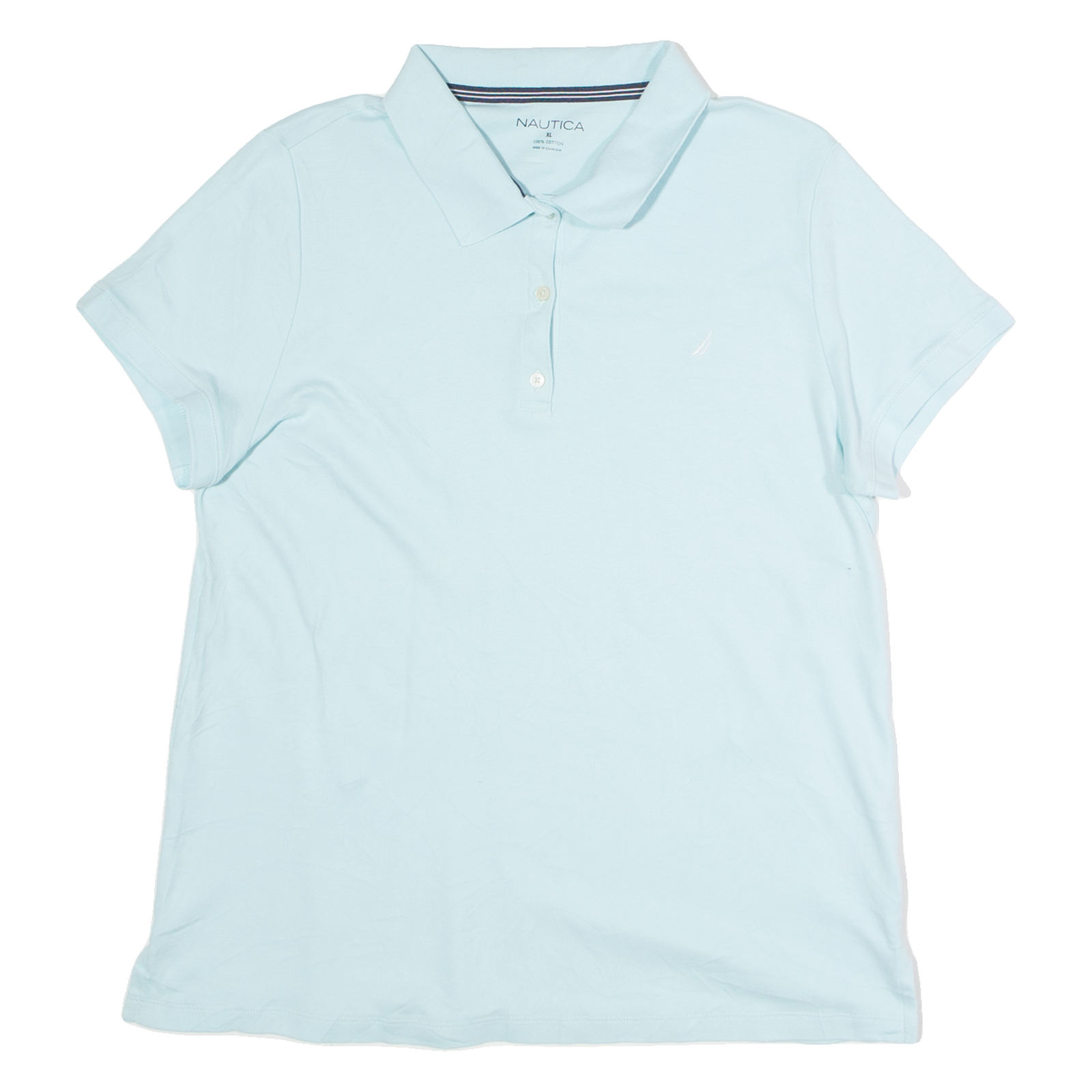NAUTICA Womens Polo Shirt Blue XL Refurbished - N/A refurbished available on Cerqular