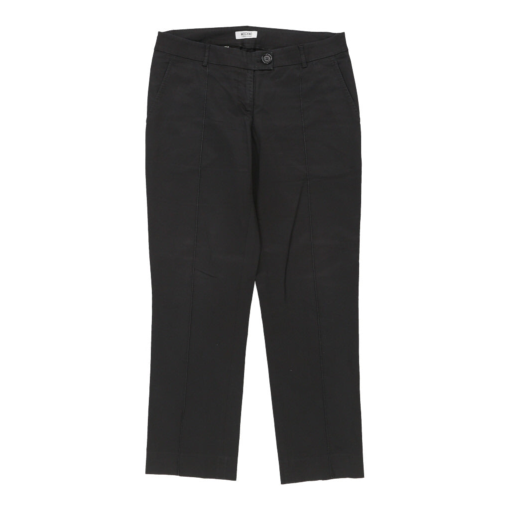 Cheap & Chic Moschino Jeans - 32W UK 12 Black Cotton Refurbished - Thrifted (note: this is a term often used to describe second- refurbished available on Cerqular