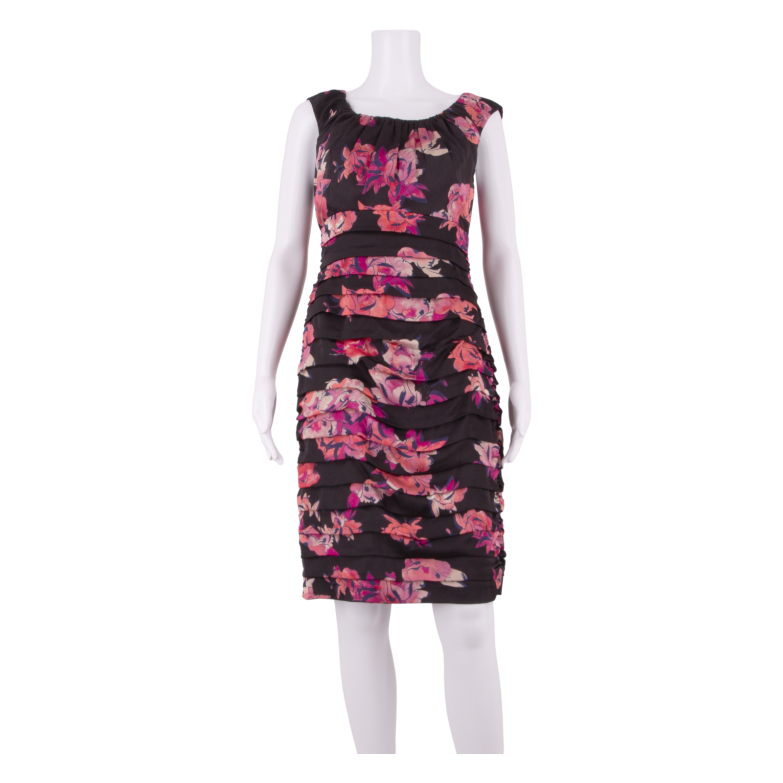 COAST Occasion Wear Womens Bodycon Dress Black Floral Knee Length UK 8 Refurbished - N/A refurbished available on Cerqular