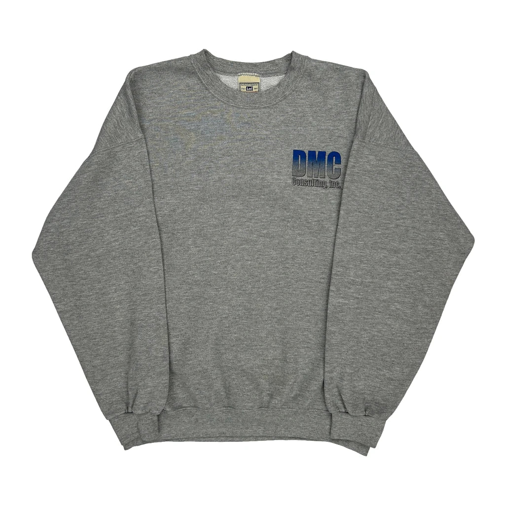 Dmc Consulting, Inc. Lee Sweatshirt - XL Grey Cotton Refurbished - Thrifted (note: this is a term often used to describe second- refurbished available on Cerqular