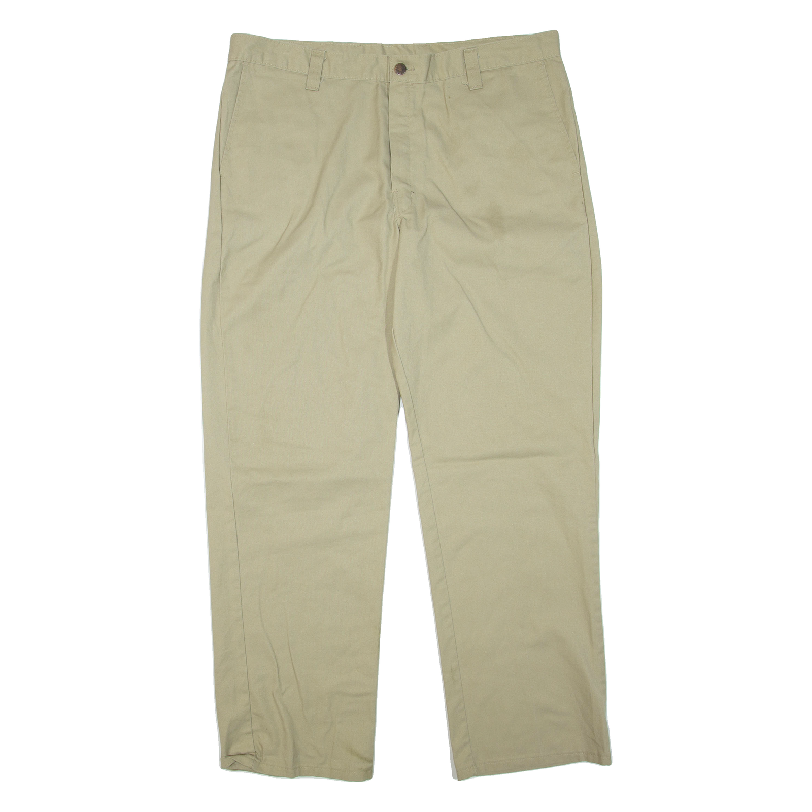 DICKIES Mens Trousers Beige Regular Straight W38 L32 Refurbished - N/A refurbished available on Cerqular