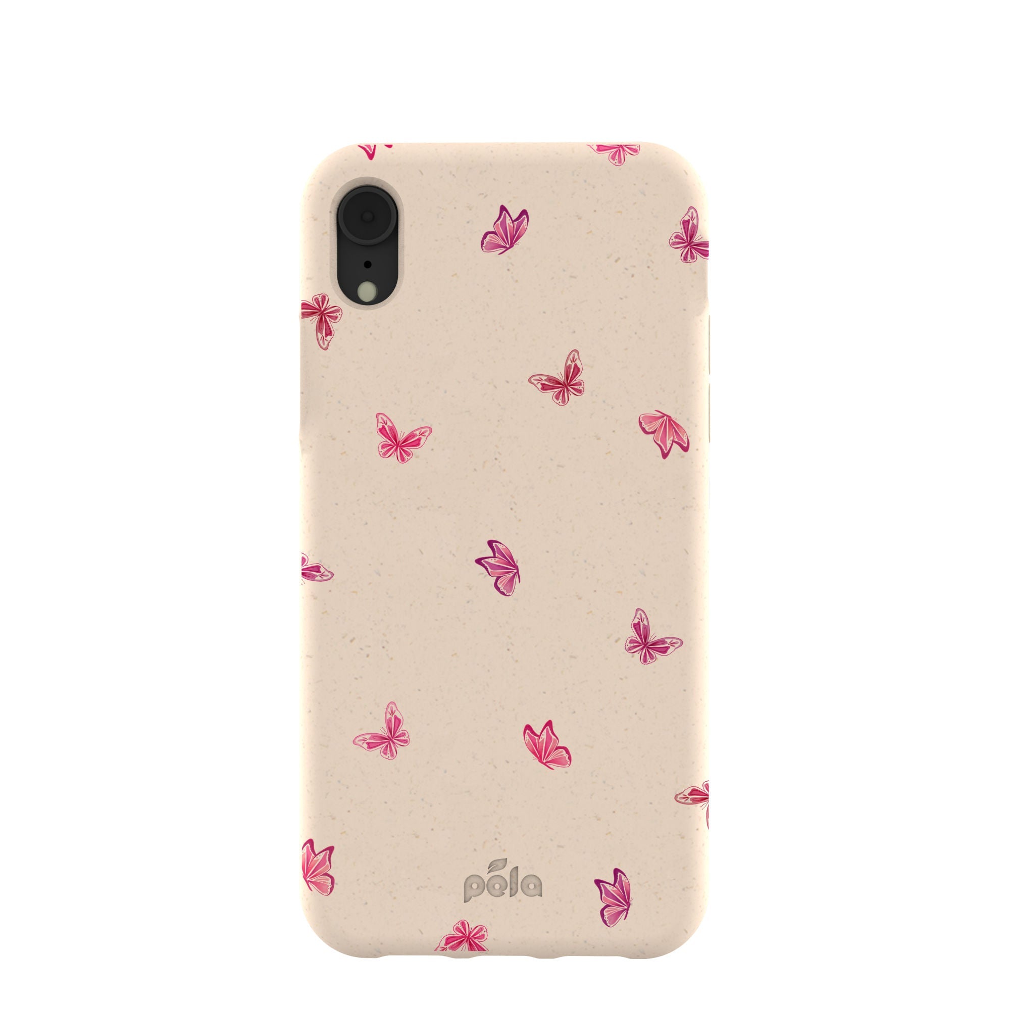 Seashell Lil Flutters iPhone XR Case Refurbished - Pela Case refurbished available on Cerqular