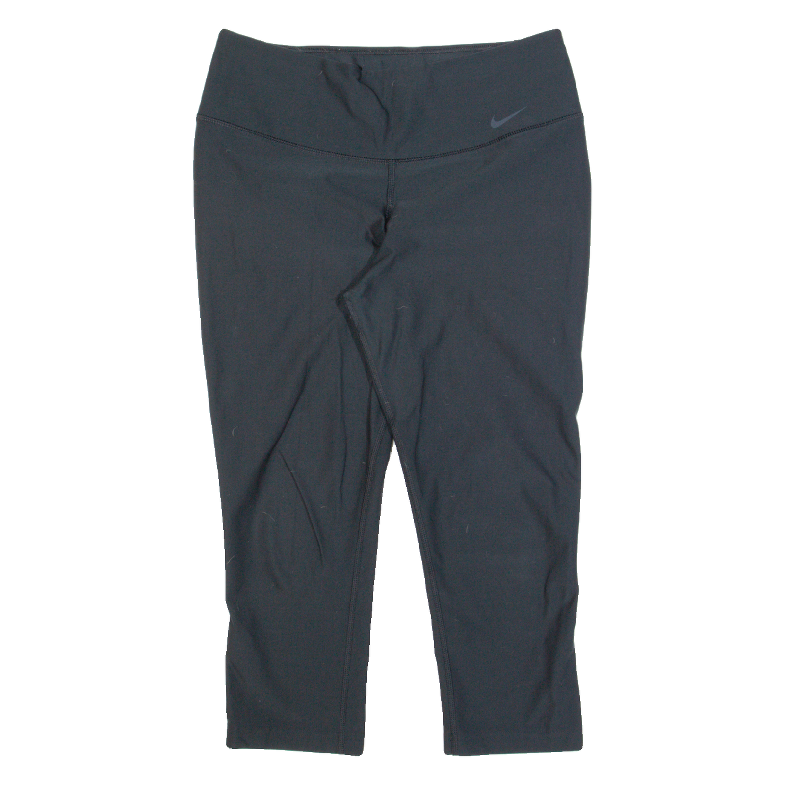 NIKE 3/4 Length Womens Sports Shorts Black Slim S W26 Refurbished - N/A refurbished available on Cerqular