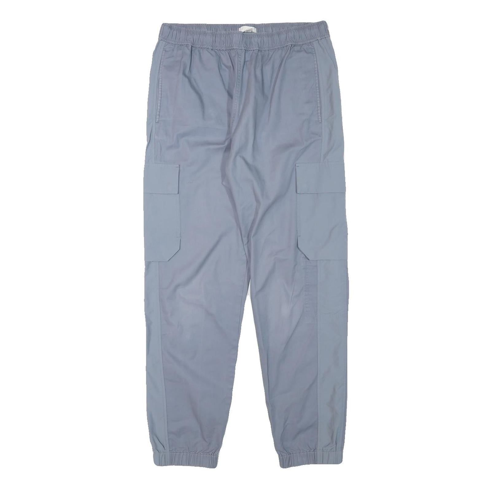 COS Mens Relaxed Blue Cargo Trousers W30 L28 Cotton Blend Casual Everyday Refurbished - N/A refurbished available on Cerqular