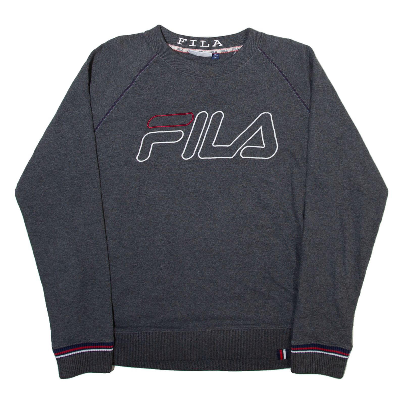 FILA Mens Sweatshirt Grey M Refurbished - N/A refurbished available on Cerqular