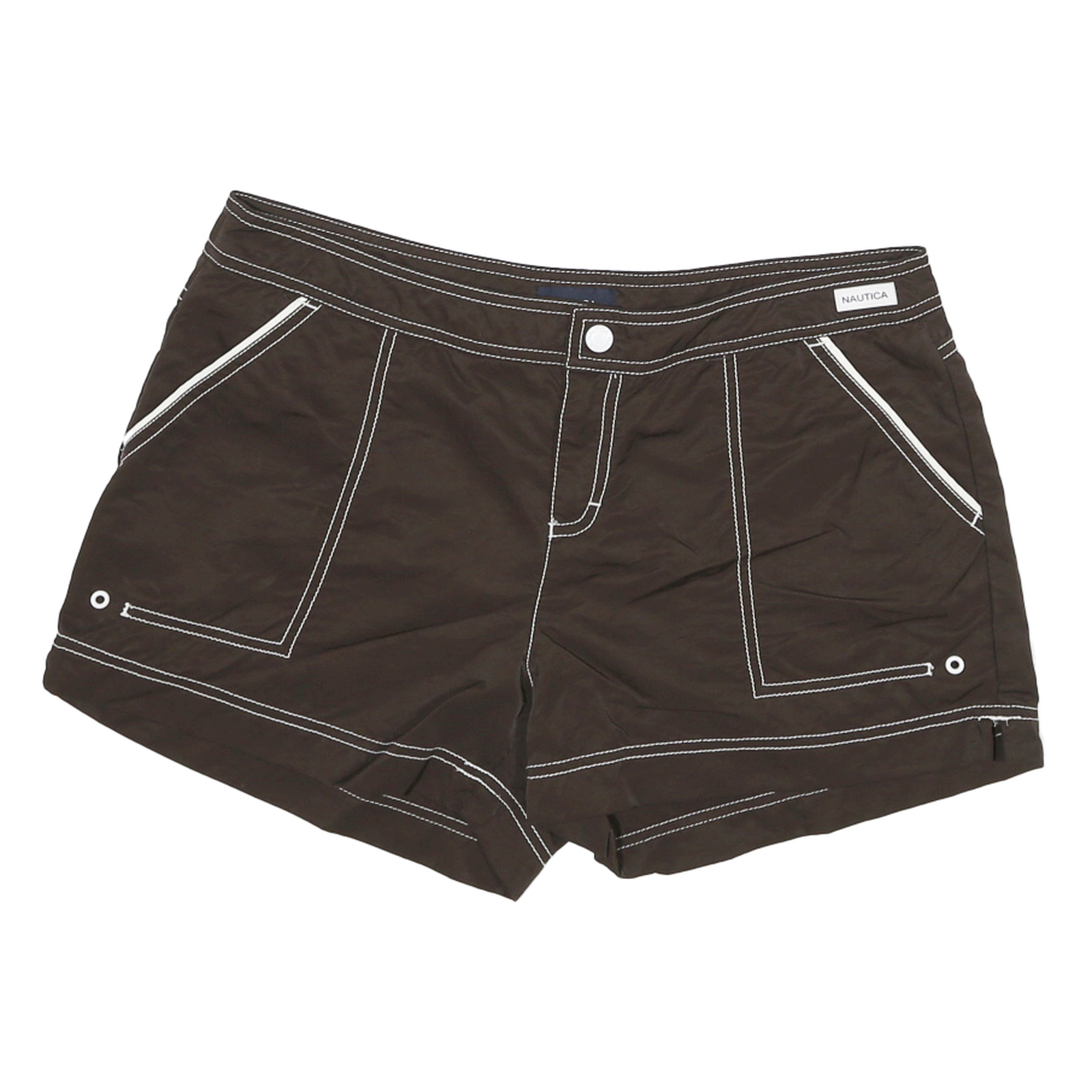 Buy NAUTICA Womens Shorts Brown Casual Plain M W32 Lightweight Summer Wear Refurbished - $23.39 NAUTICA Womens Shorts Brown Casual Plain M W32 Lightweight Summer Wear Refurbished - N/A refurbished available on Cerqular