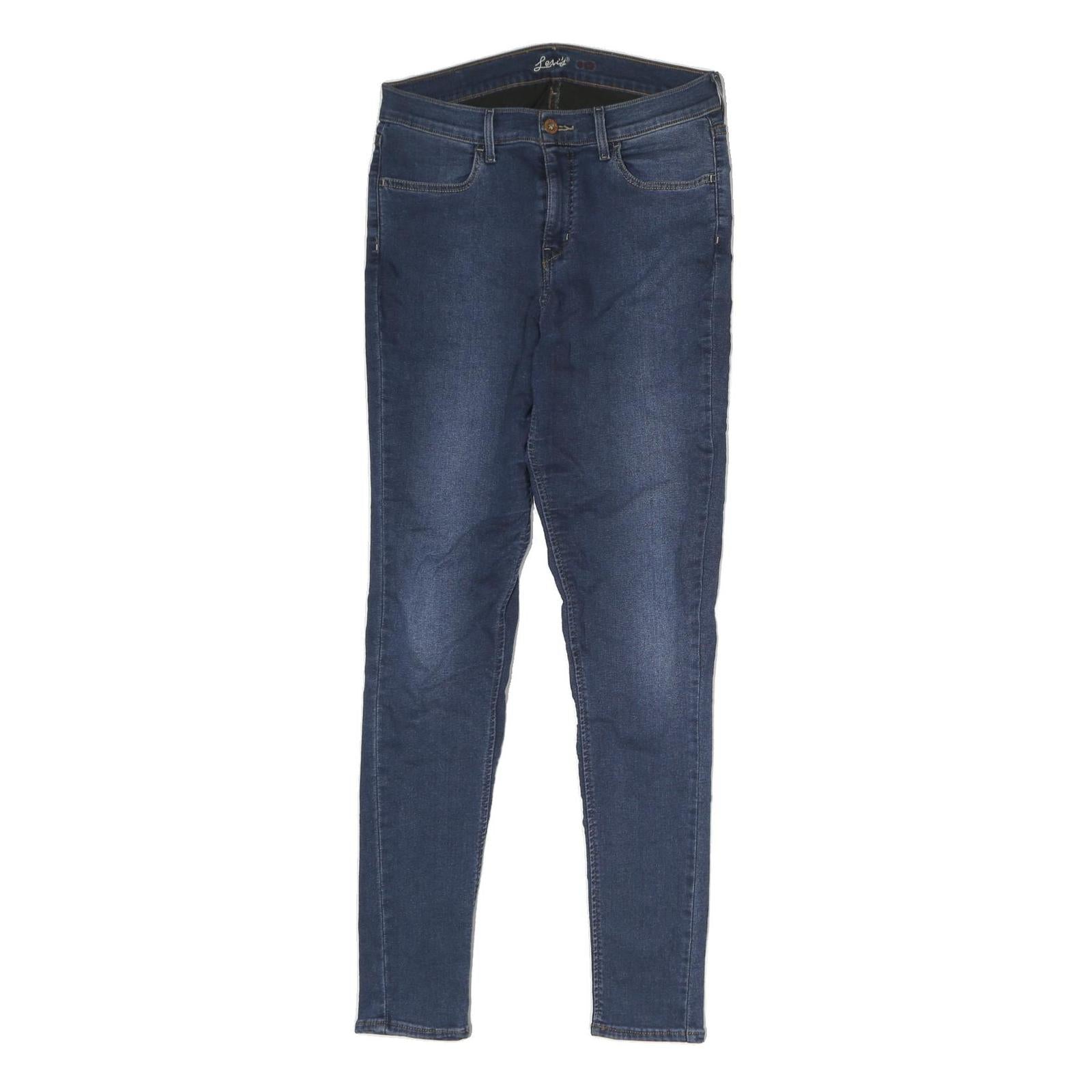 LEVI'S Womens Slim Blue Denim Skinny Jeans W30 L30 Cotton Zip Casual Refurbished - N/A refurbished available on Cerqular