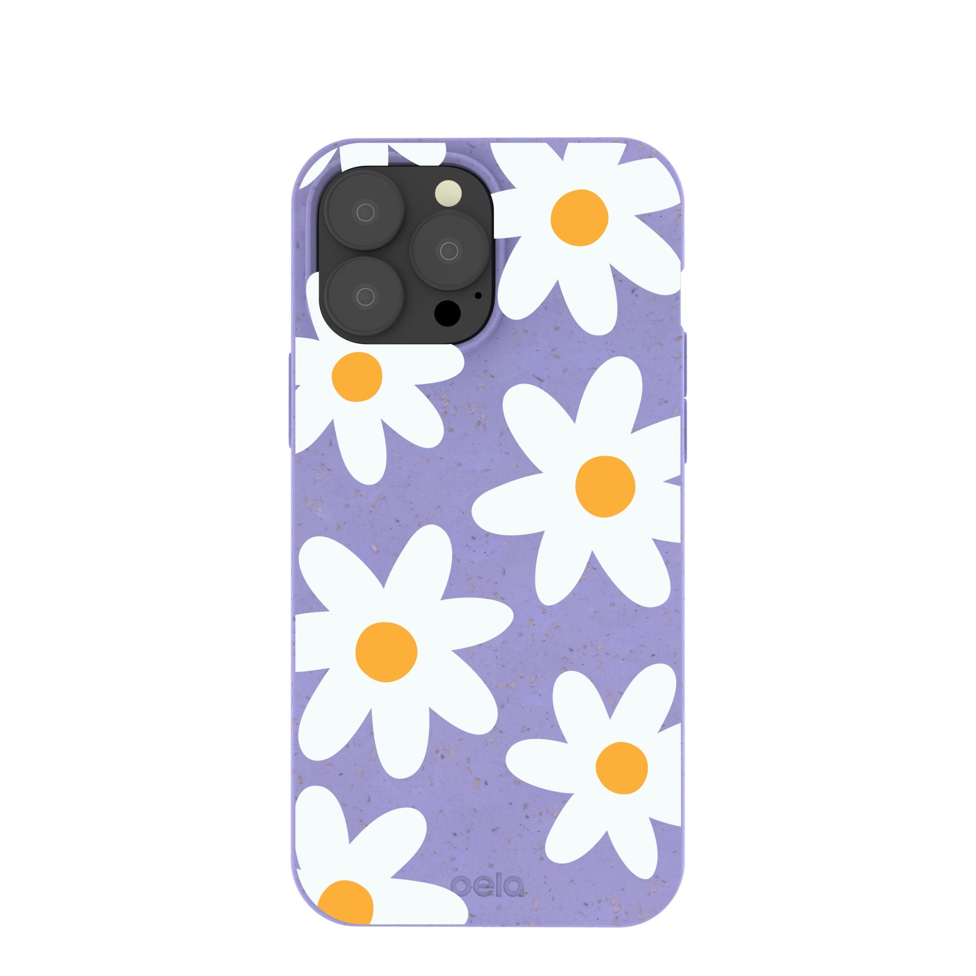 Lavender Daisy iPhone 13 Pro Max Case Refurbished - Pela Case refurbished available on Cerqular
