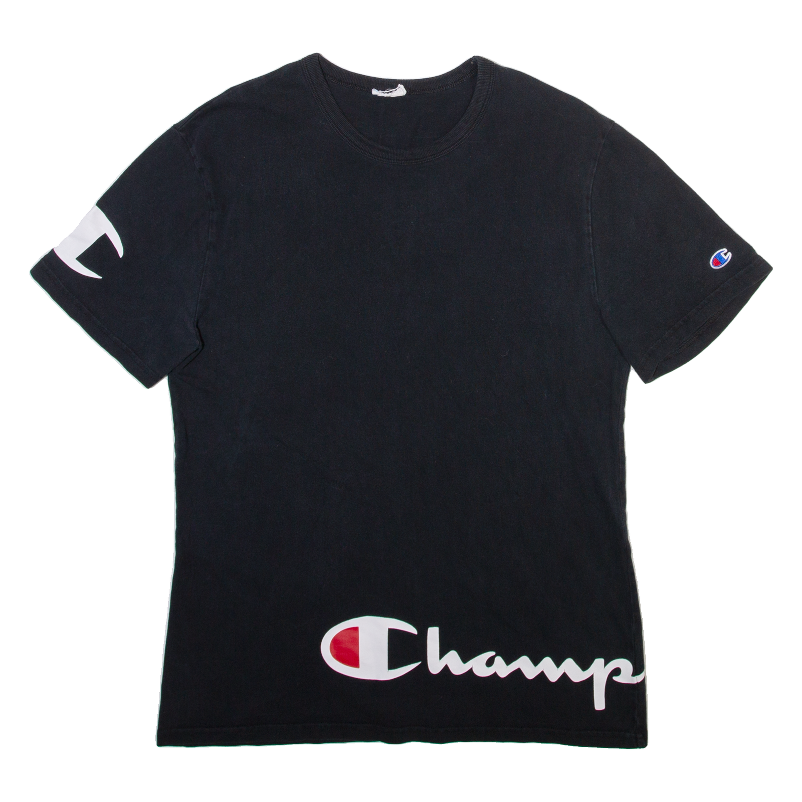 CHAMPION Mens T-Shirt Black S Refurbished - N/A refurbished available on Cerqular