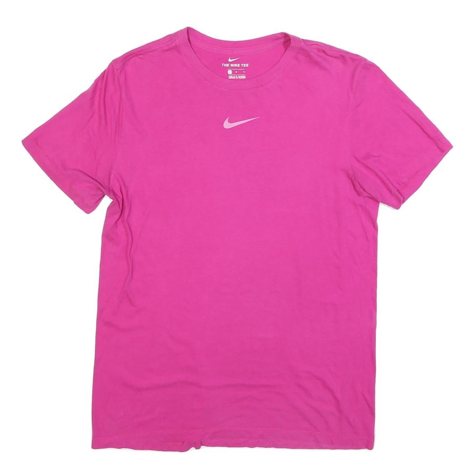 Buy NIKE Womens Pink Graphic T-Shirt M Short Sleeve Crew Neck Cotton Blend Casual Refurbished - $16.89 NIKE Womens Pink Graphic T-Shirt M Short Sleeve Crew Neck Cotton Blend Casual Refurbished - N/A refurbished available on Cerqular